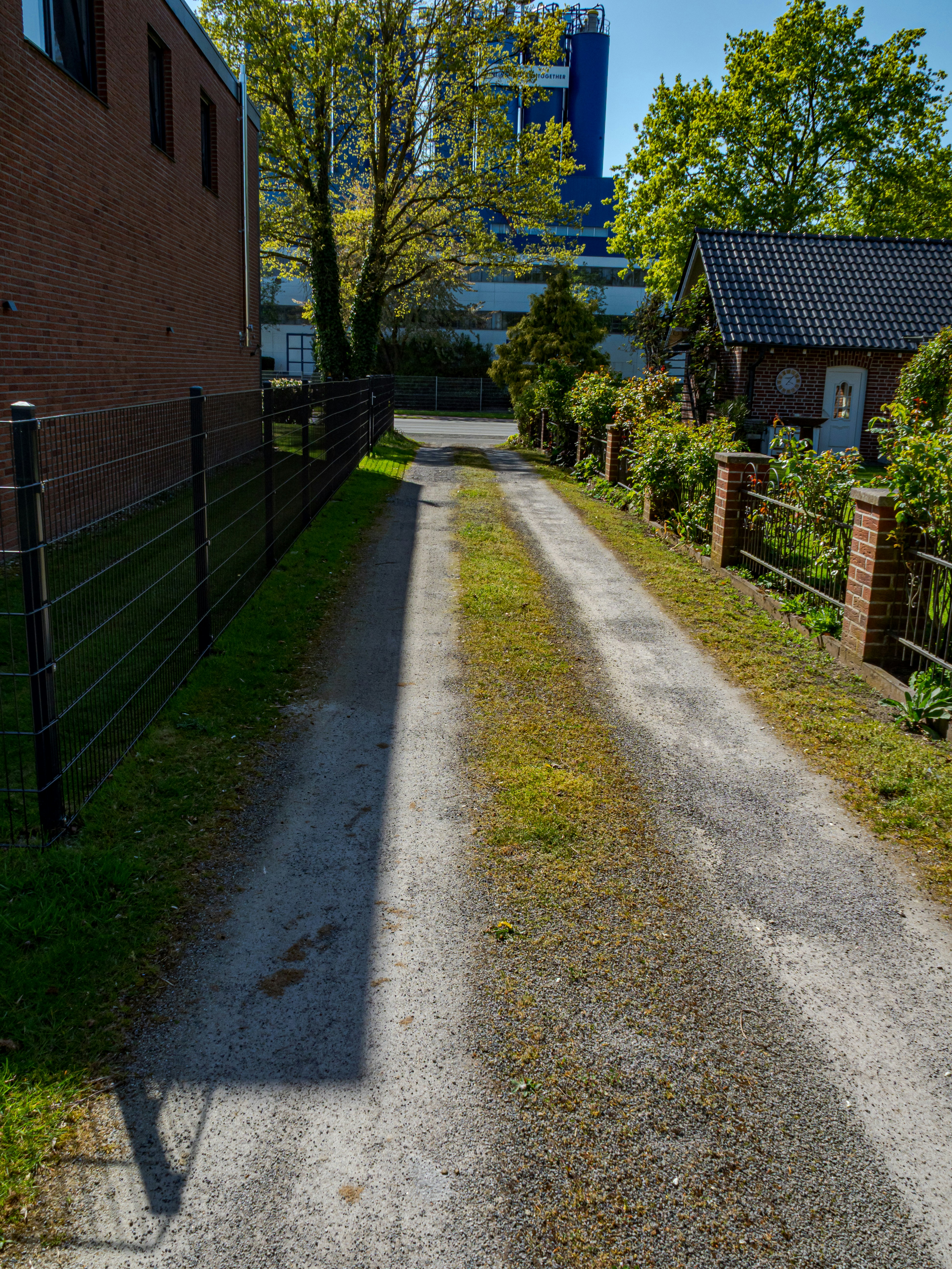 Gravel driveway