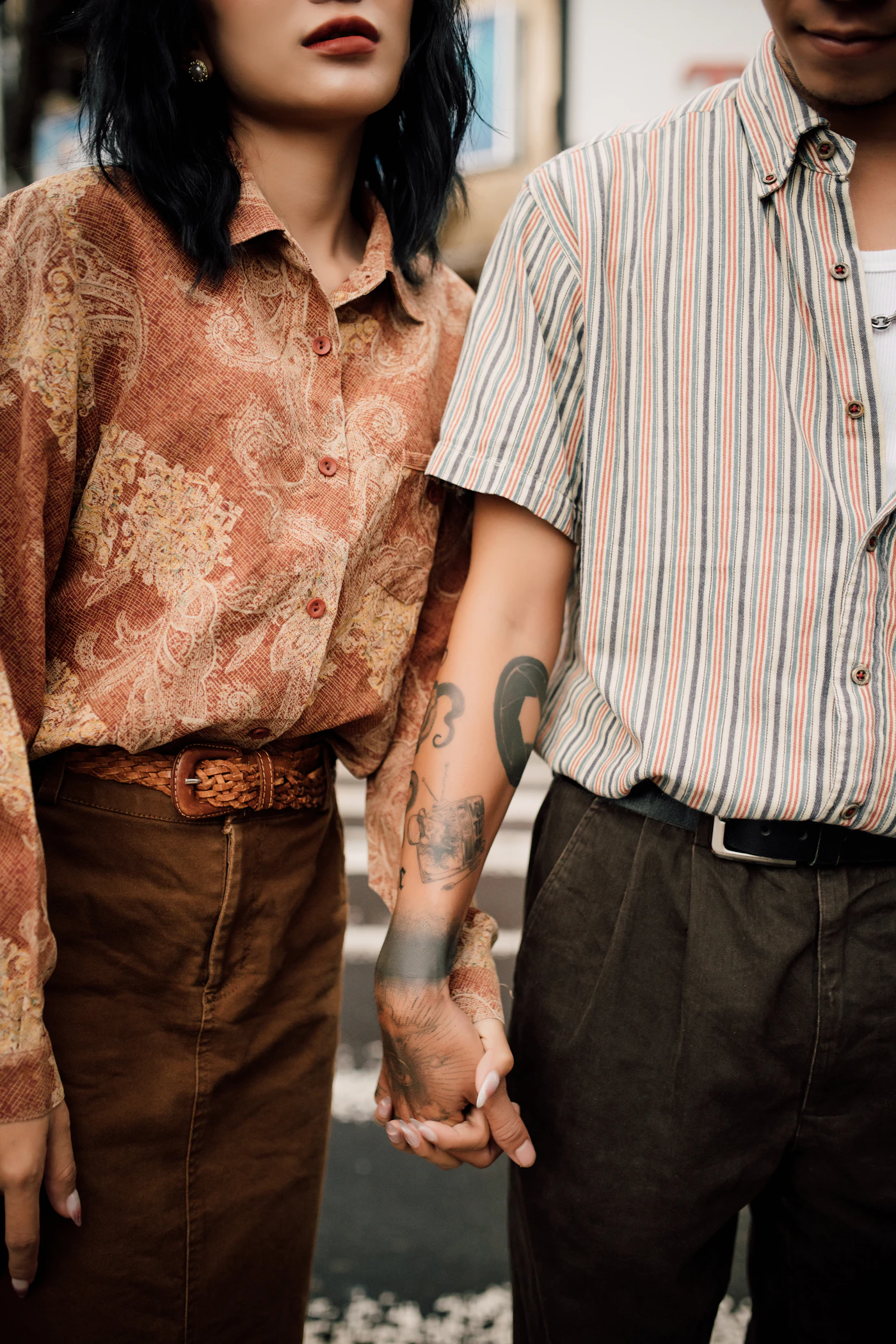 Dummy vintage couple photograph