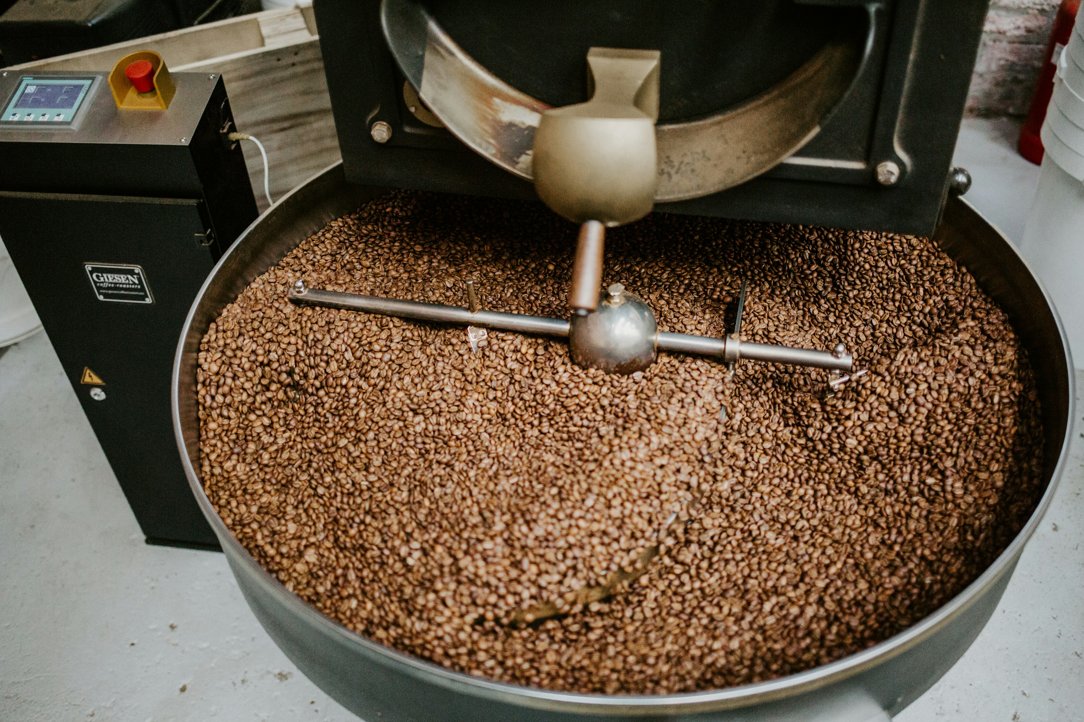 coffee roasting process specialty beans