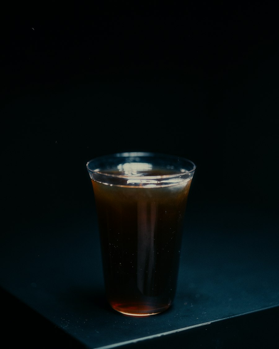 Trà Đen Đá Xuyên Đêm