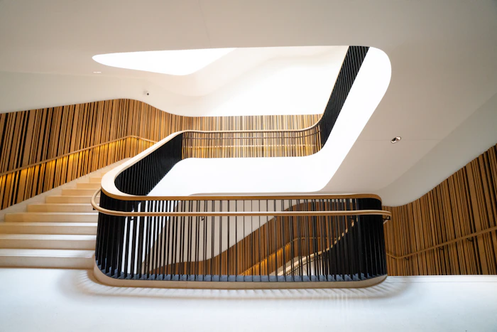 Modern staircase interior