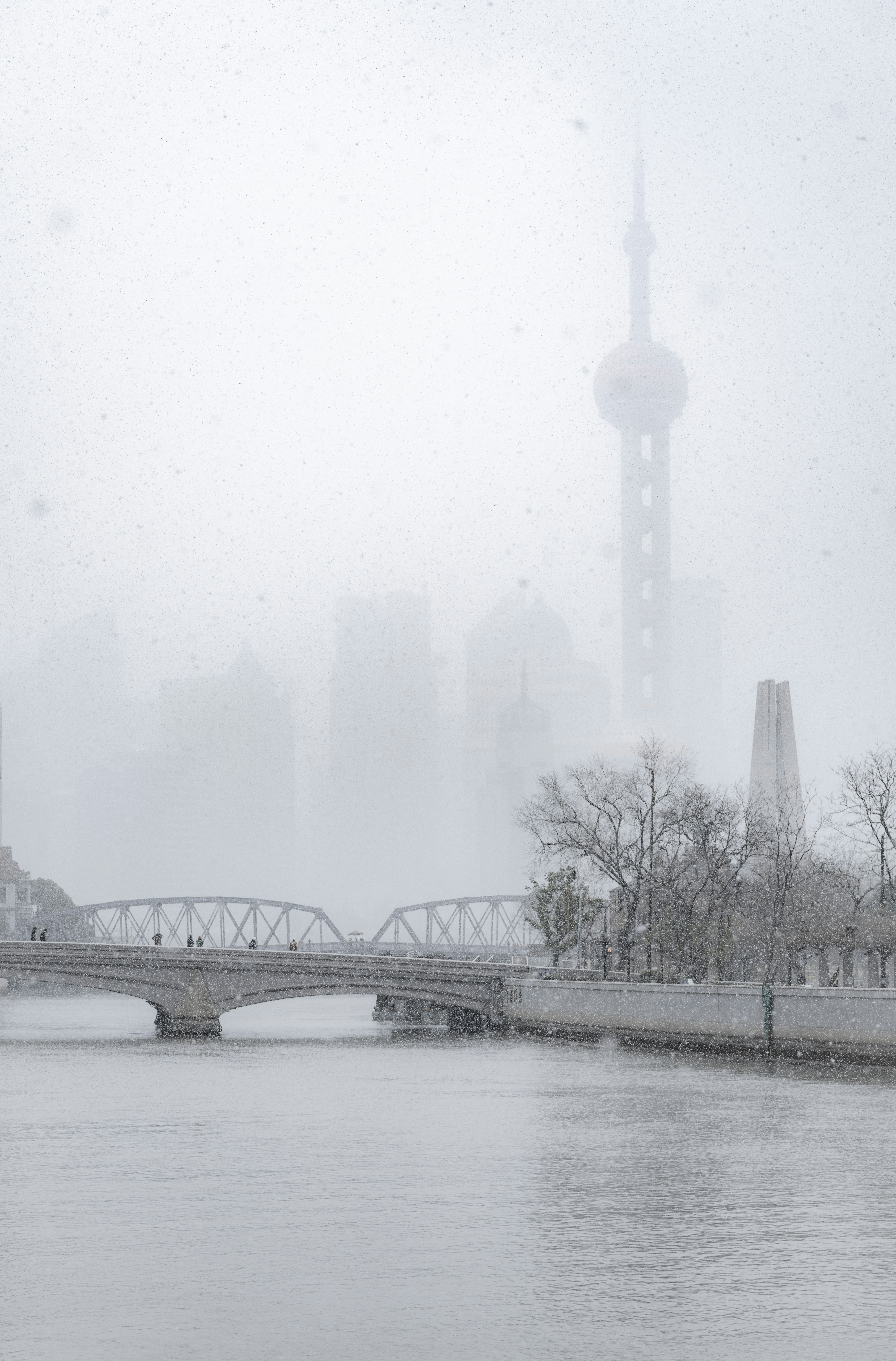 Snow in Shanghai