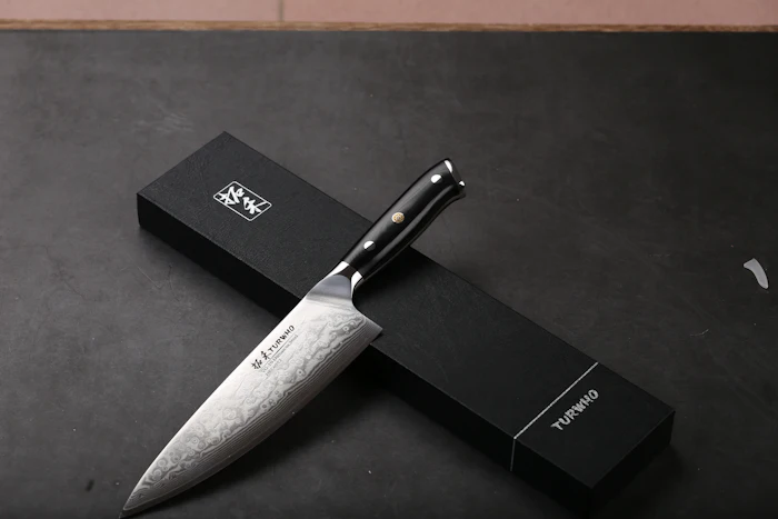 Chef knives from a culinary kit