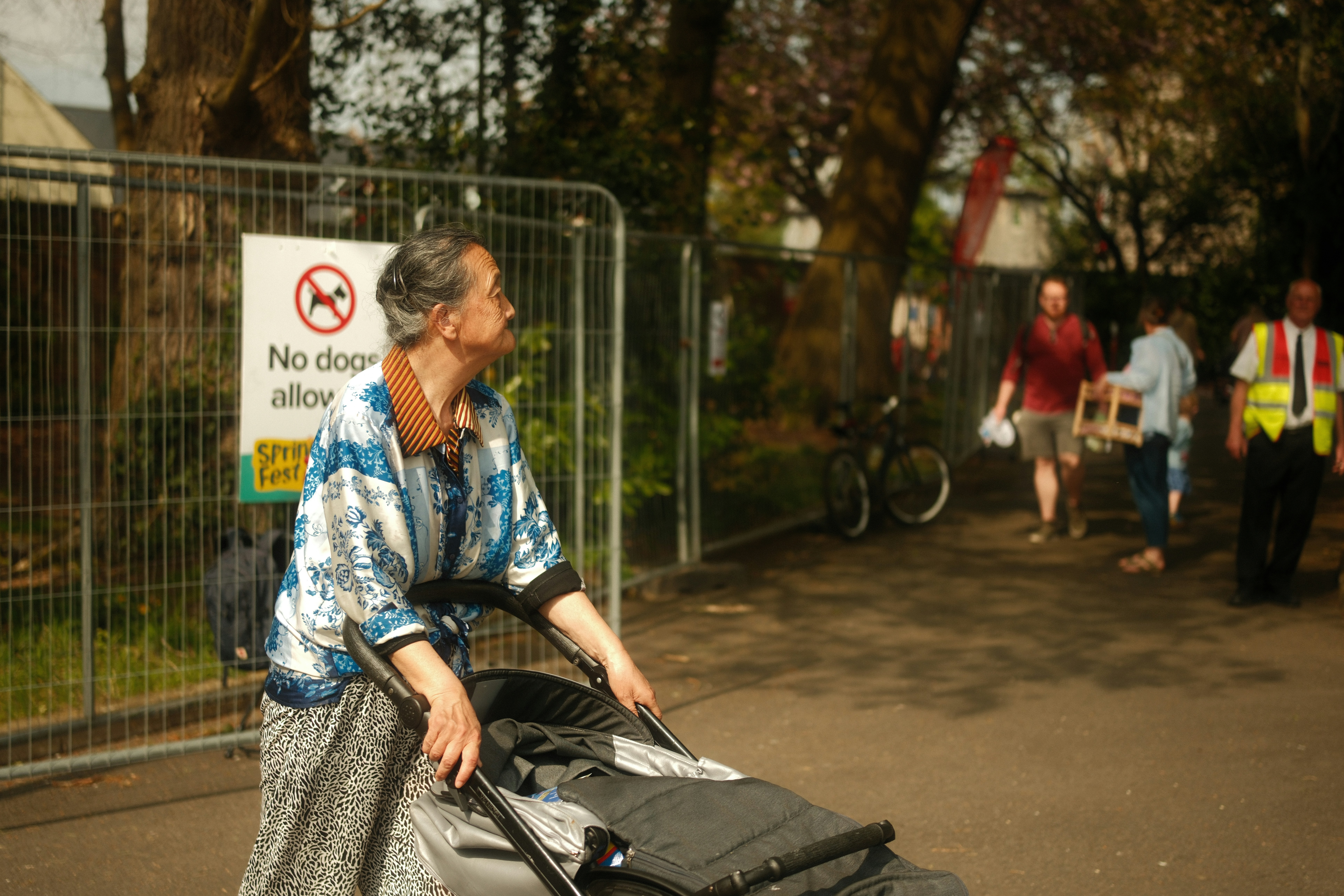 caregiver with elderly