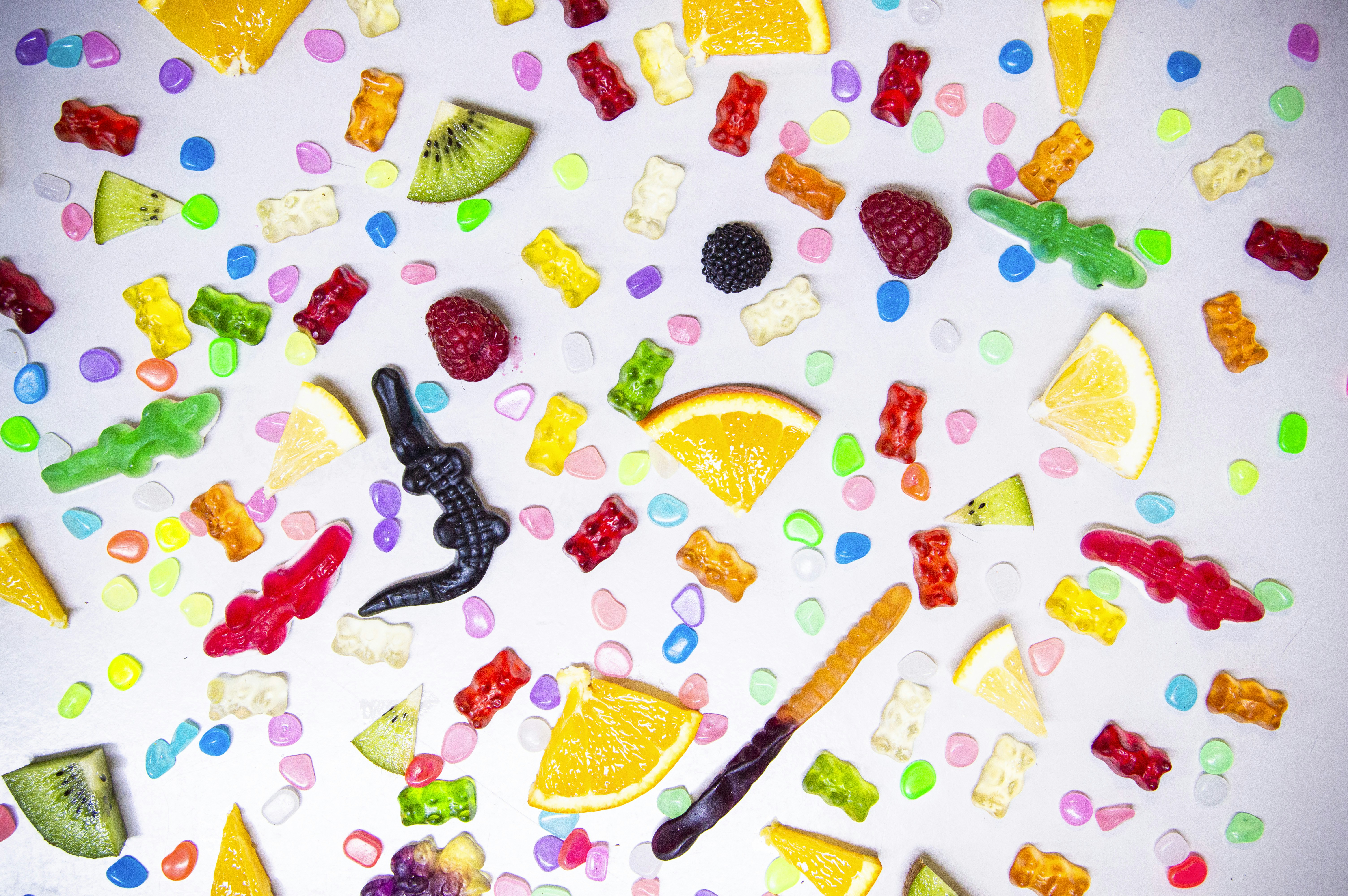 Image showcasing a variety of flavored and edible lubes