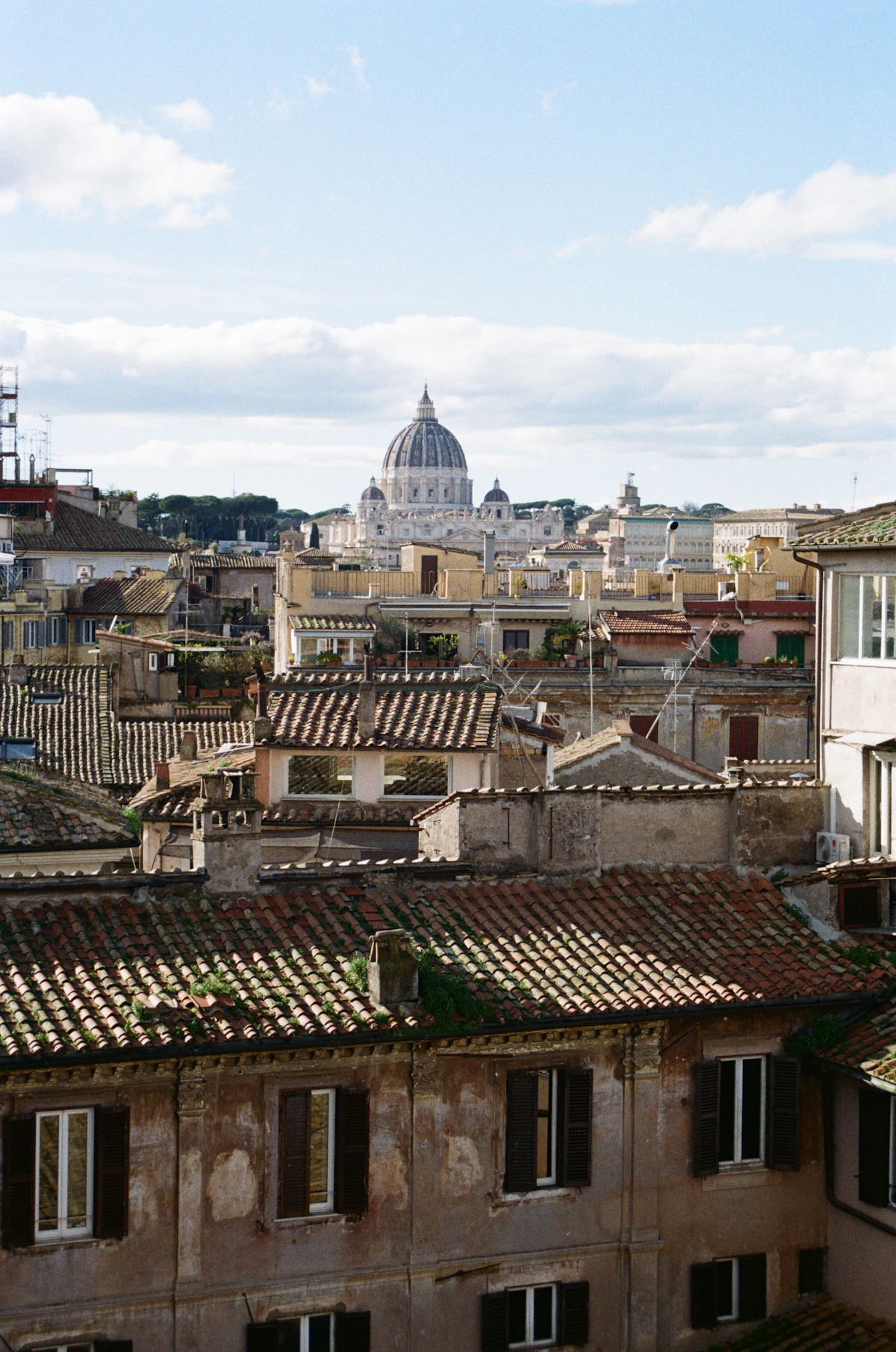 Vista sui tetti di Roma