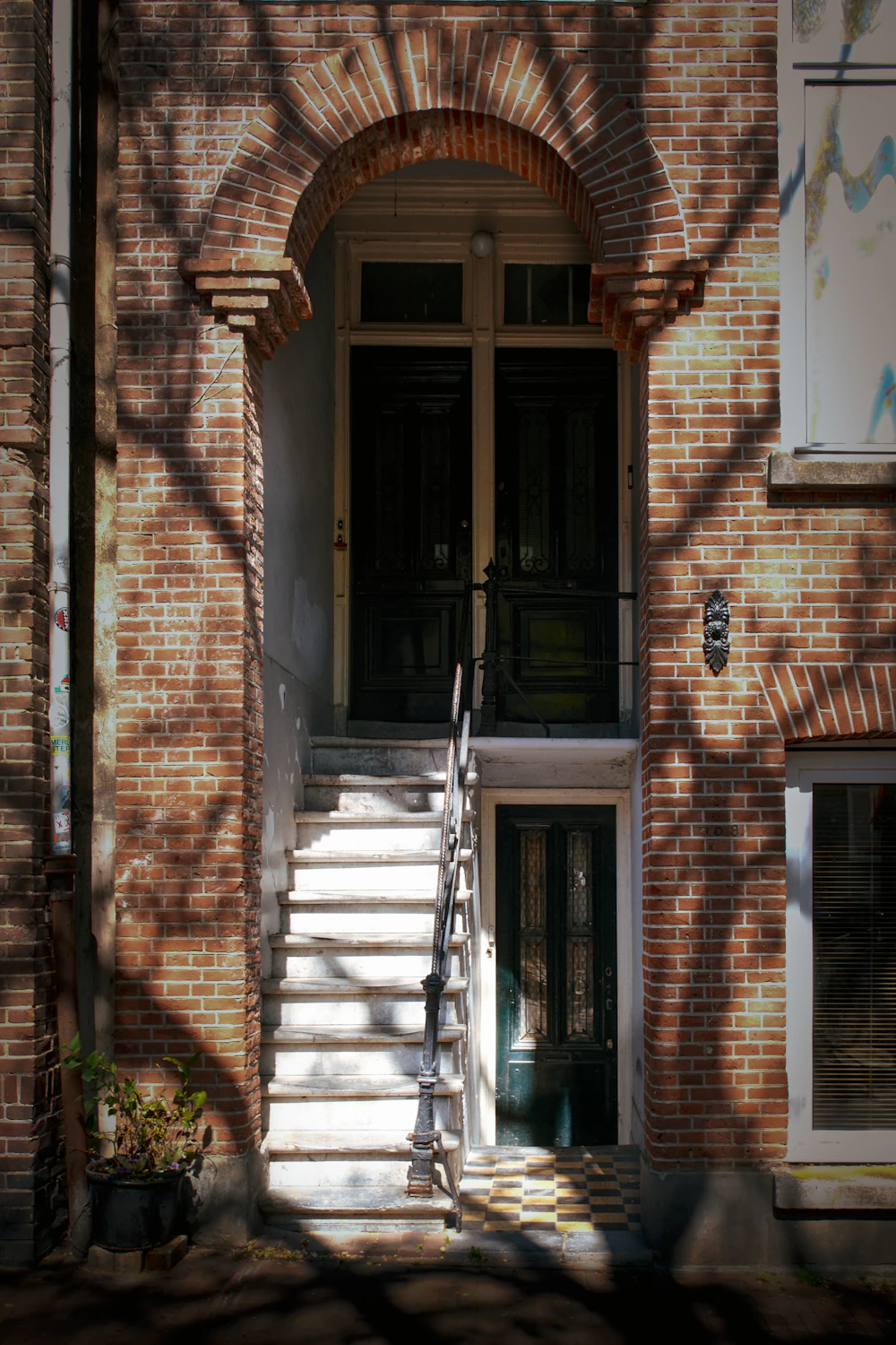 Doorway of a family home