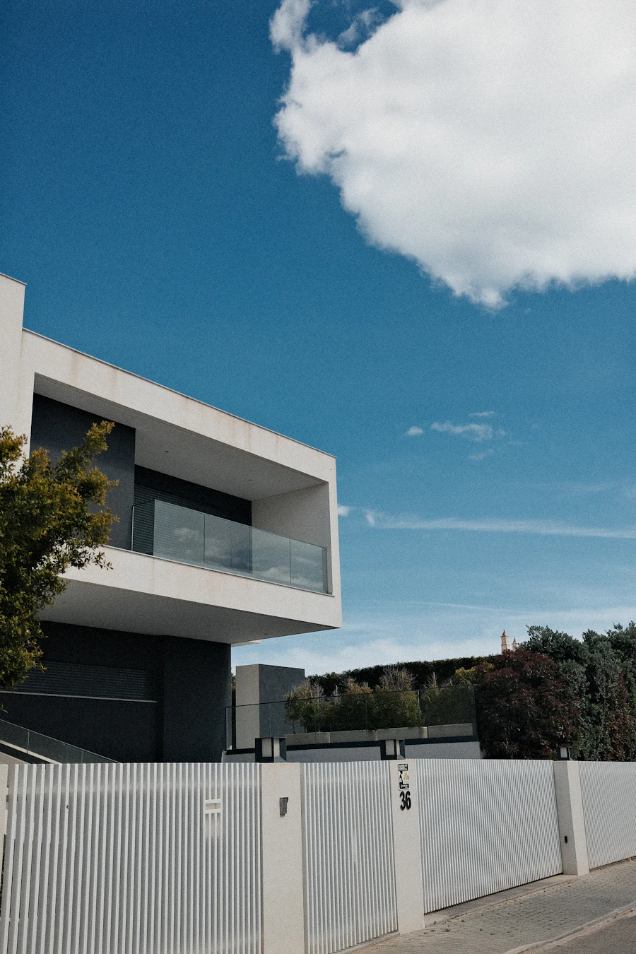 Vivienda contemporánea; imagen de referencia, no obra de Cimbra