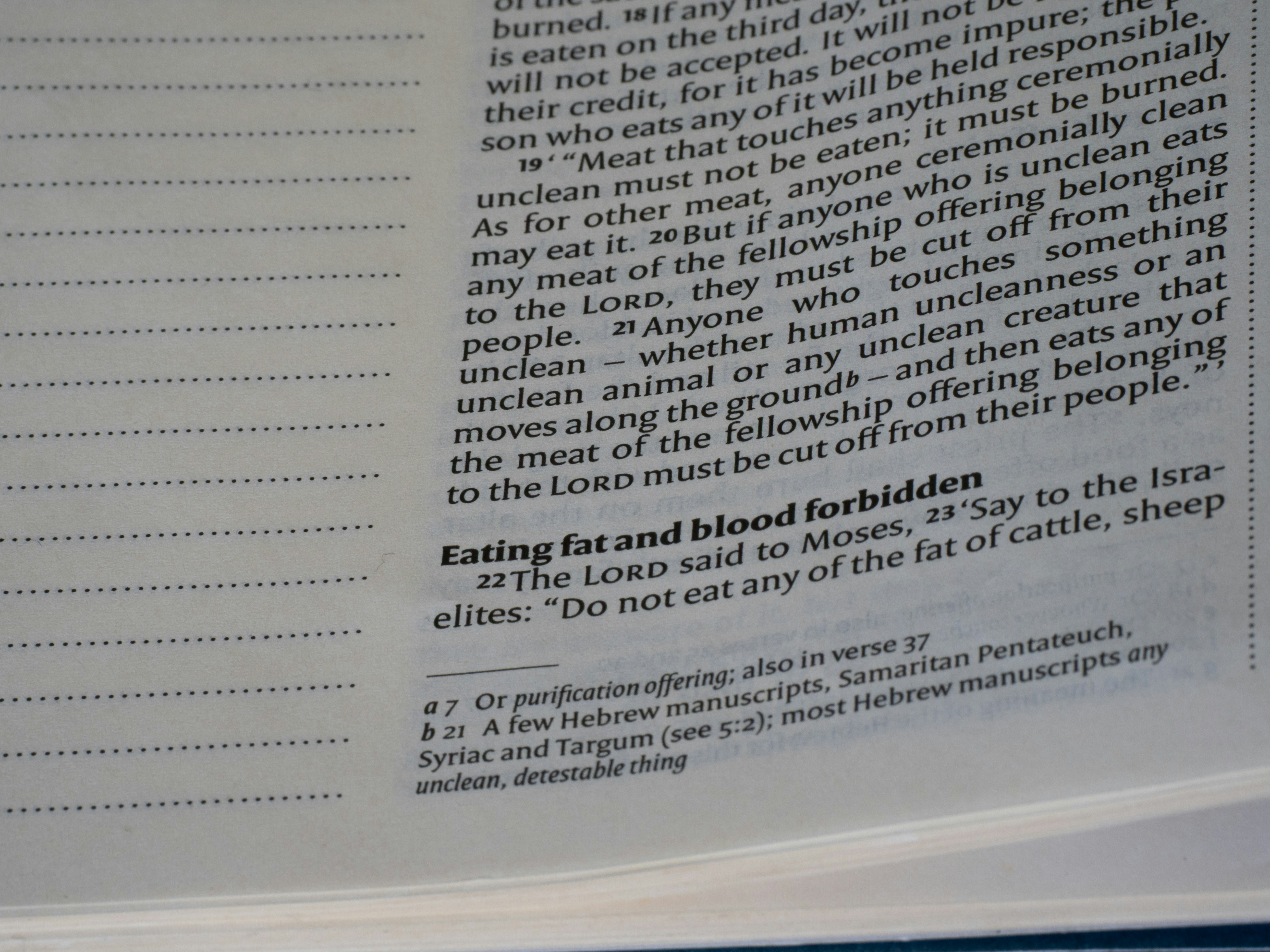 The Book of Leviticus