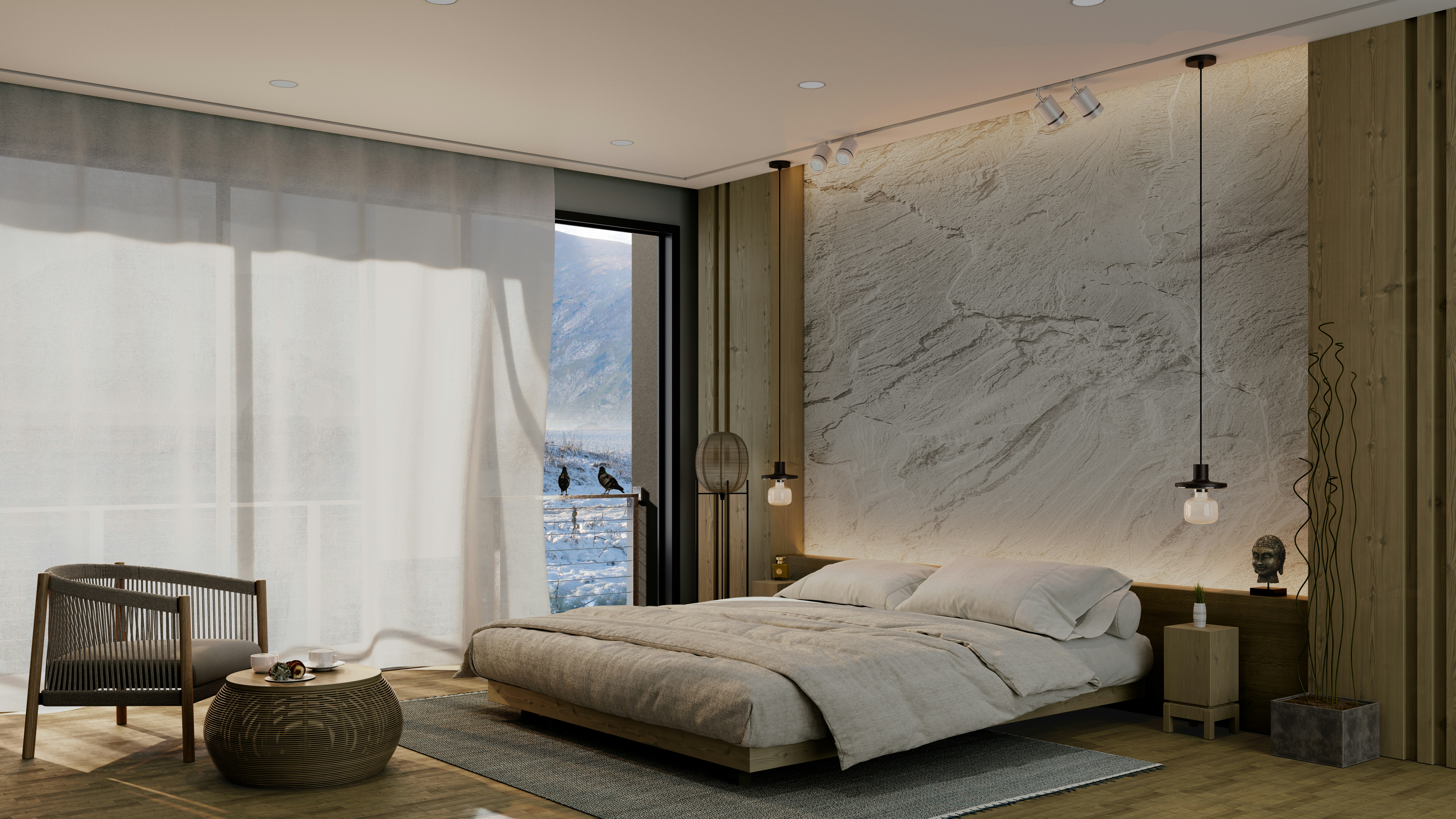 modern cozy bedroom lounge, wallpaper, Top Rated Contemporary Sectional Couch for Bedroom Guide 6