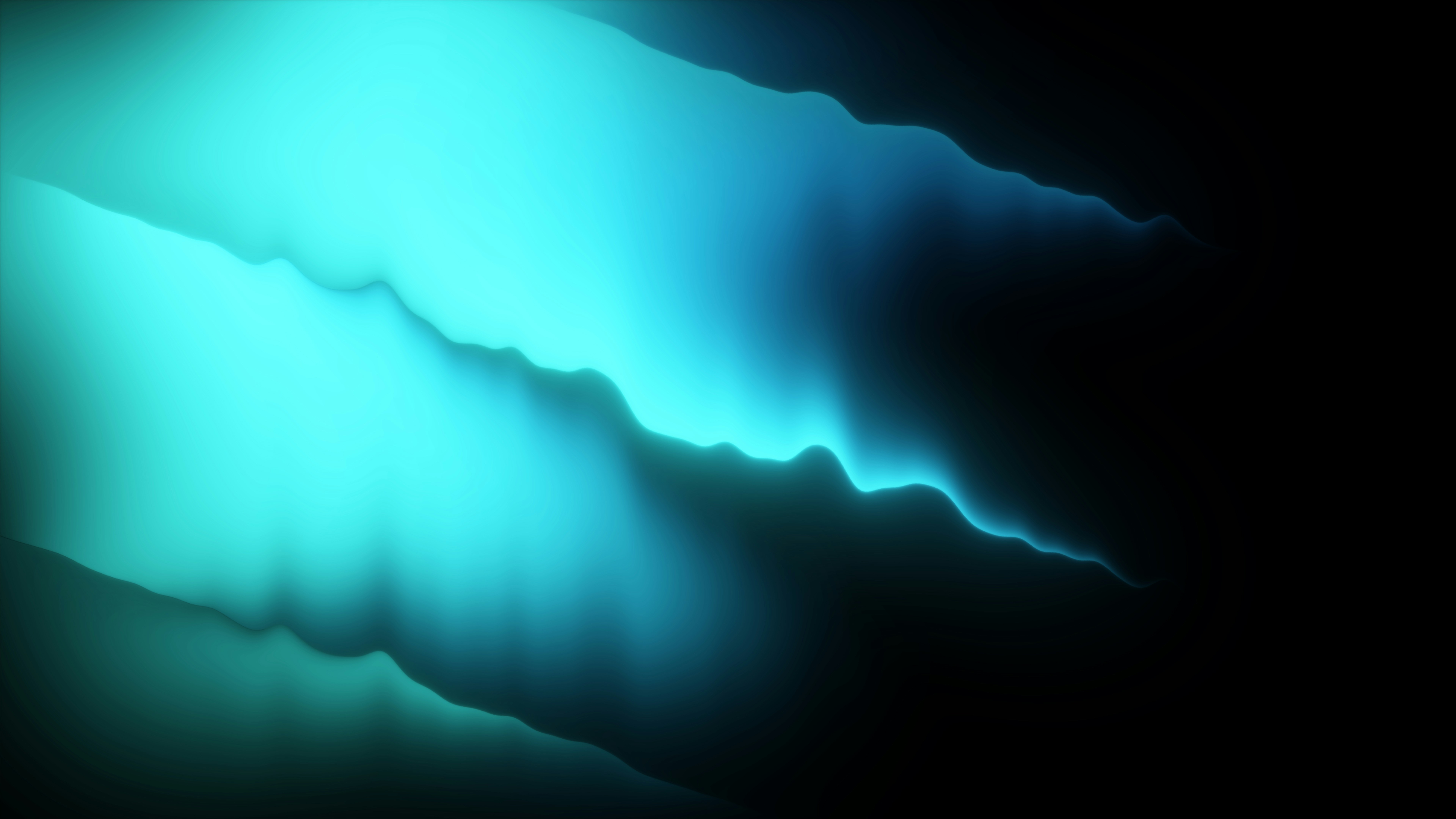 A futuristic abstract background featuring glowing blue energy waves with soft neon light and smooth flowing gradients. Inspired by digital aesthetics, cinematic visuals, and modern technology design. Support me by Getting My content: https://www.shutterstock.com/g/akifdesigns/video?rid=476211191