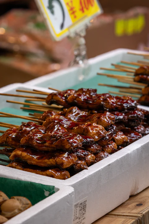 Gà xiên nướng Yakitori