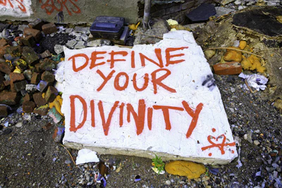 Define your divinity written on debris