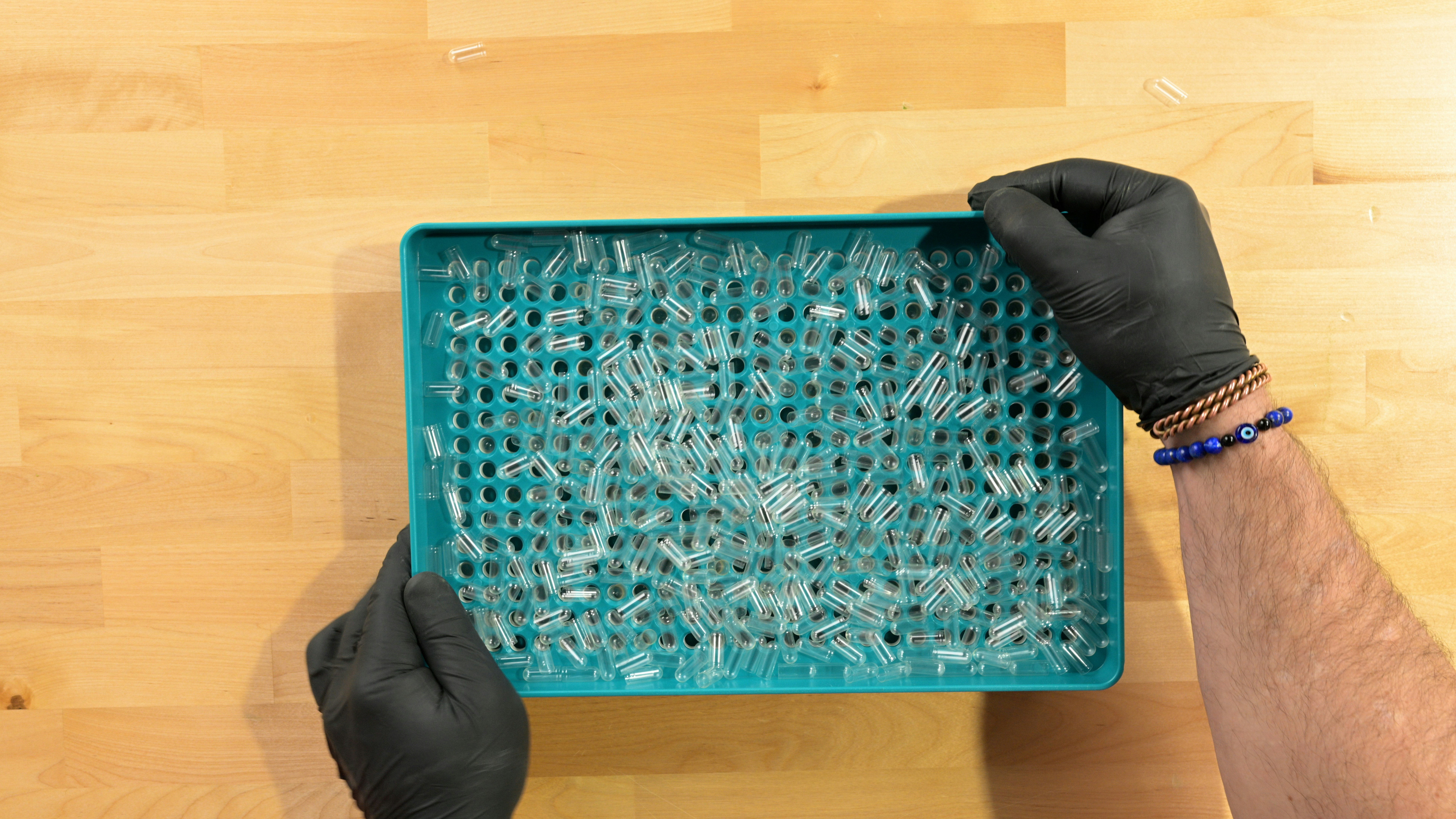 resin tray care