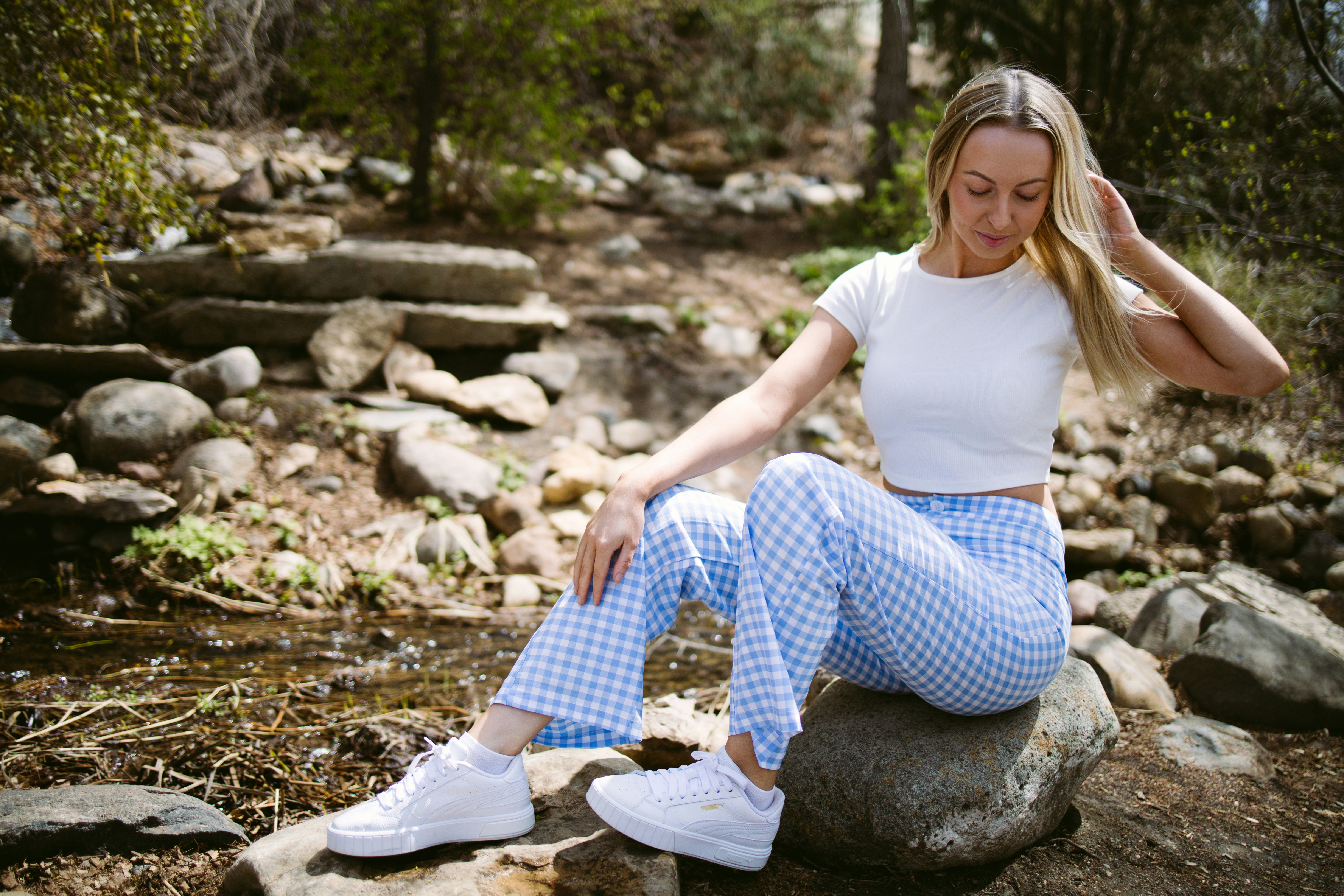 Customizable activewear options with various patterns and colors