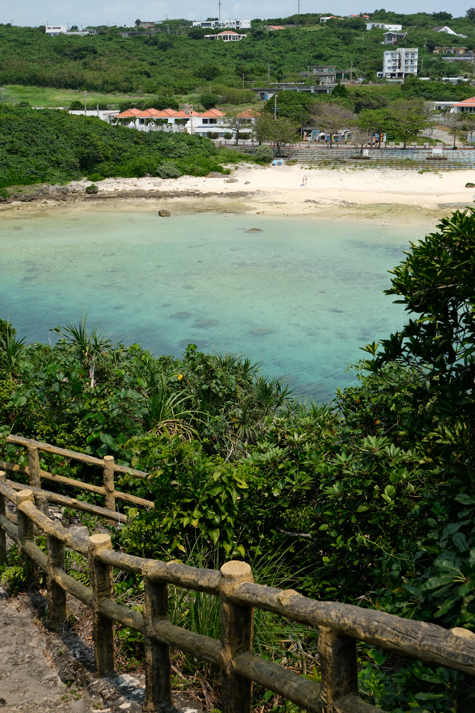 Turquoise coastline on Miyakojima, Okinawa