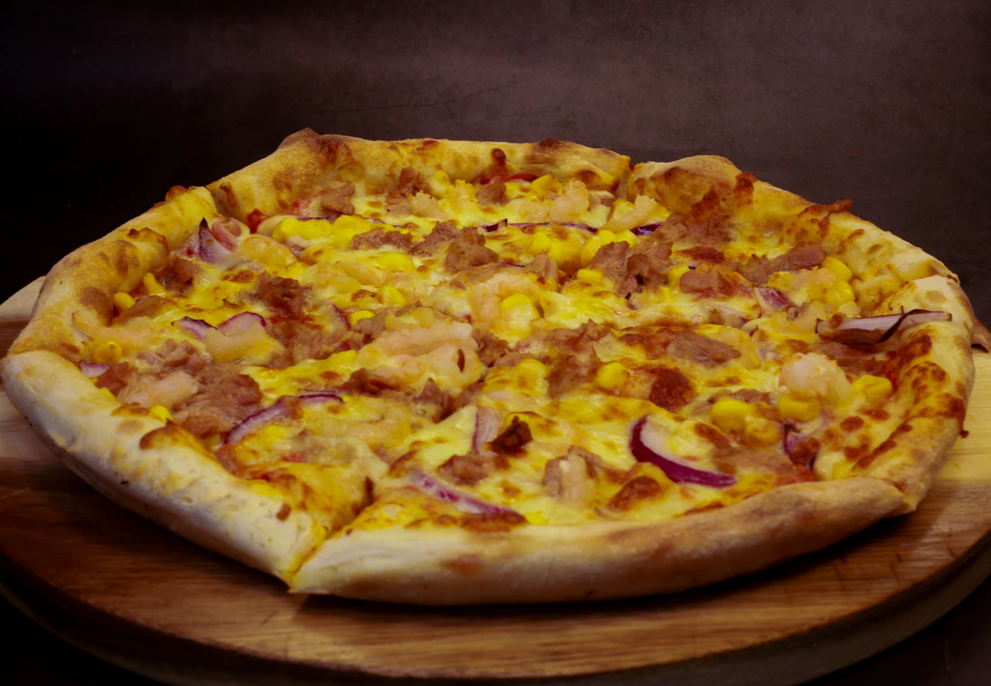 Bolognese con maíz de Relient K Pizza
