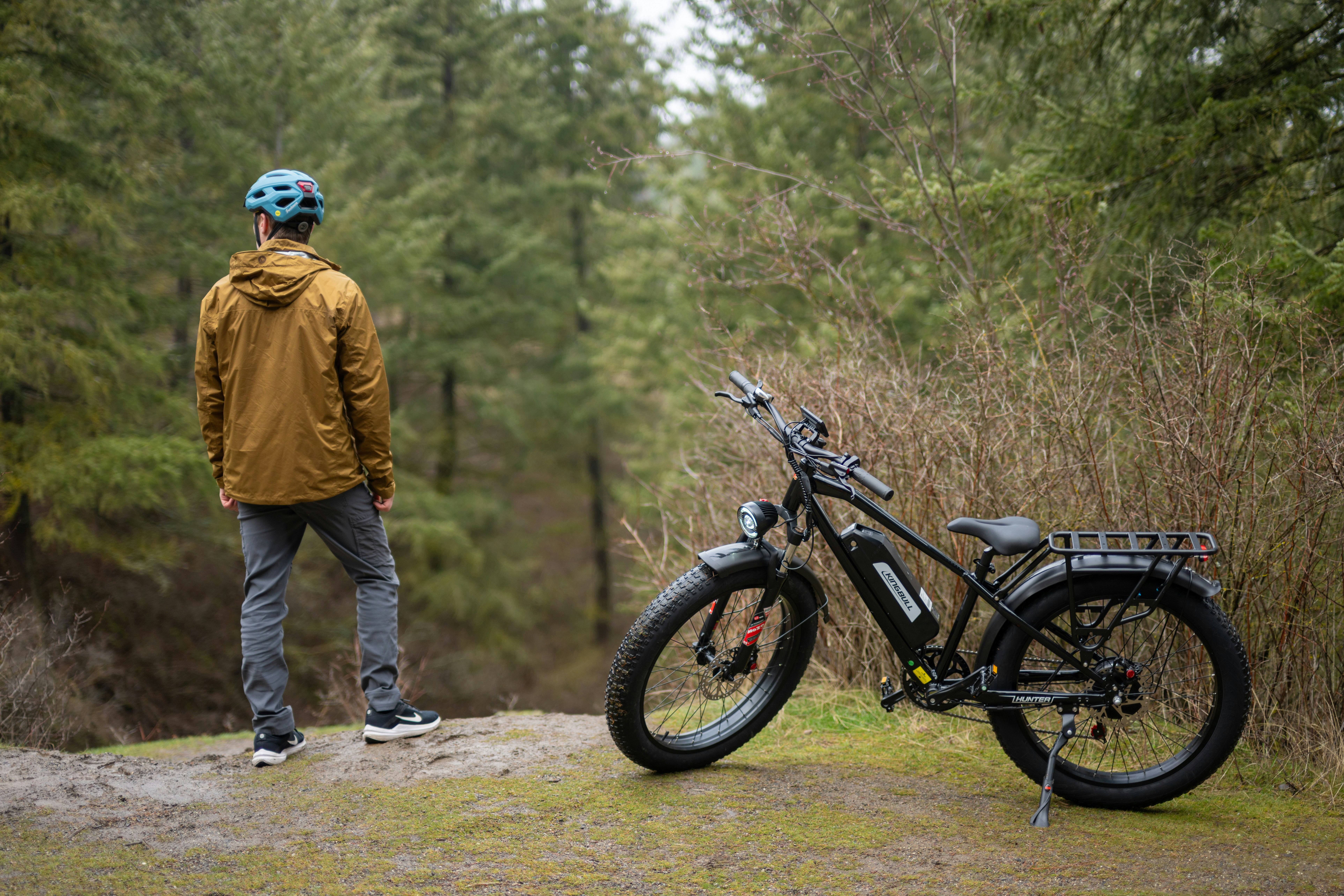 mountain e-bike trail