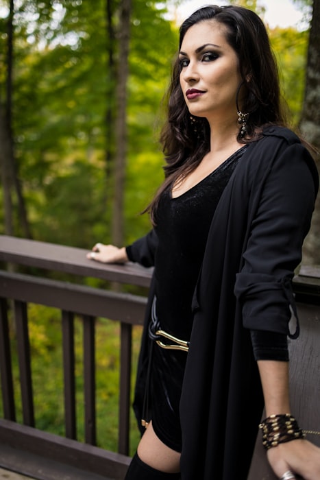 Cardigan long en laine