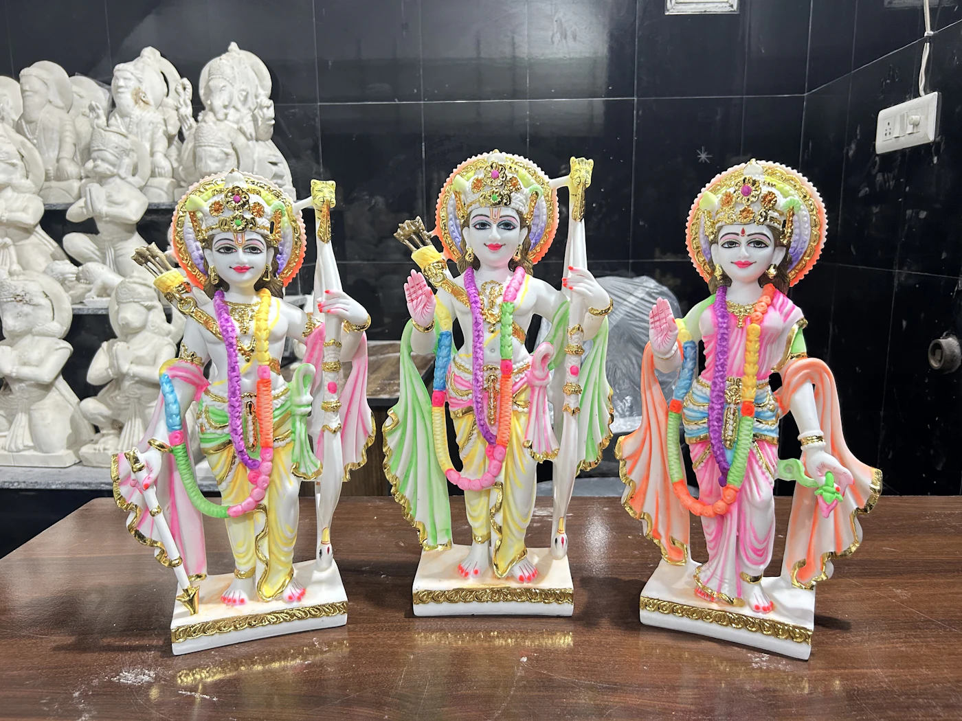 Marble deity idols for home temple
