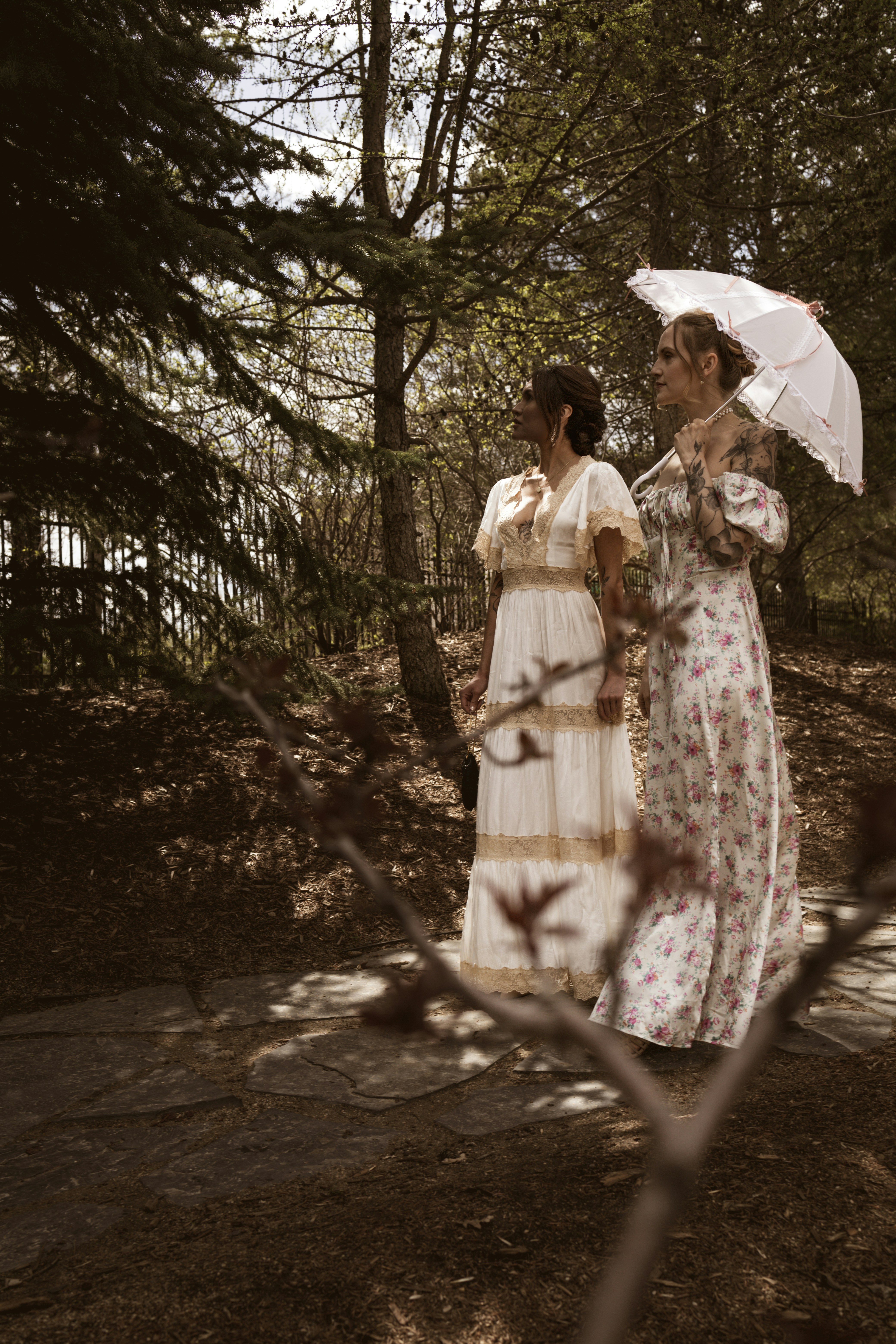 Robe vintage années 50 fleurie