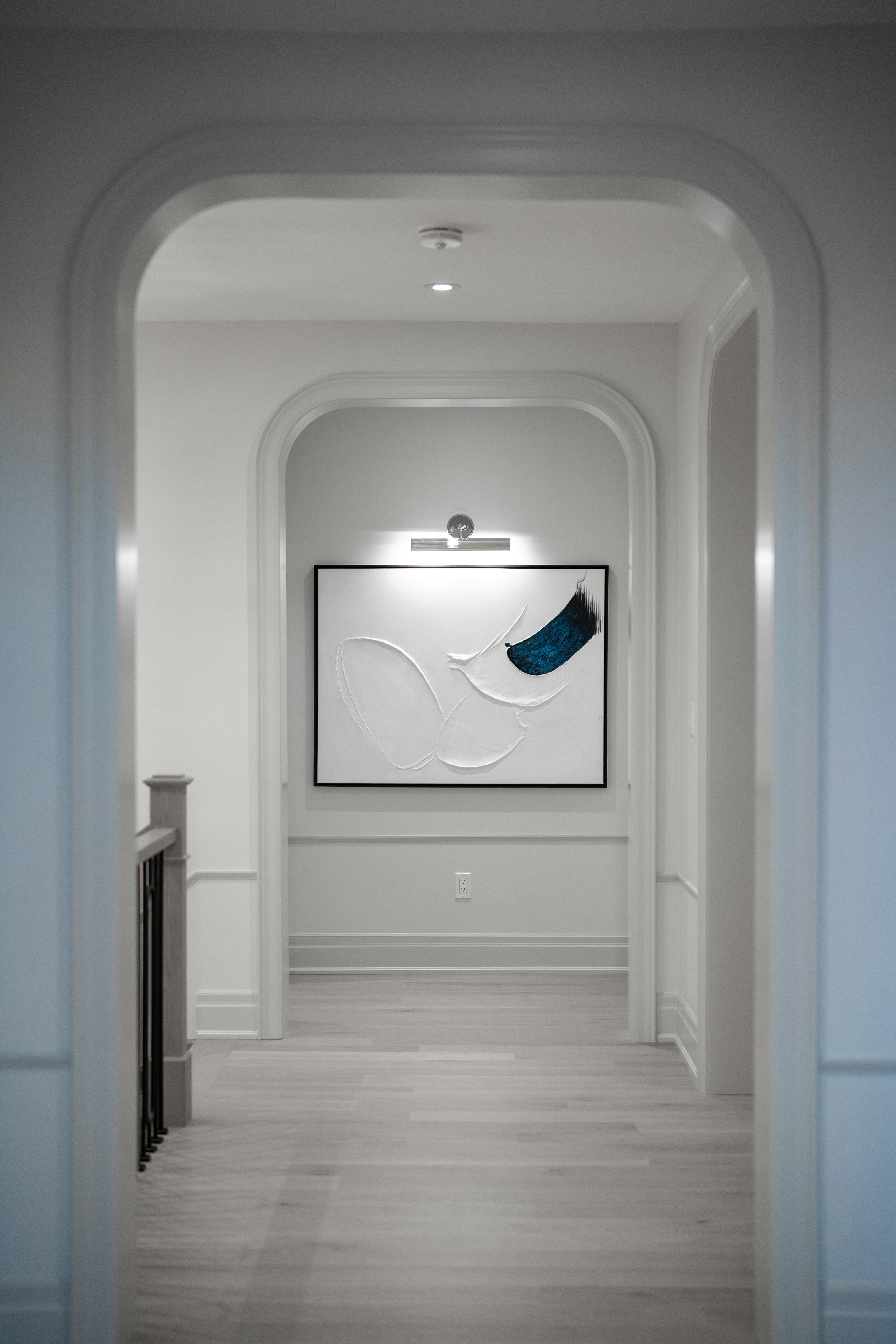 modern grey minimalist entryway, wallpaper, Grey Entryway Space Saving Hacks: Maximize Your Small Foyer 5