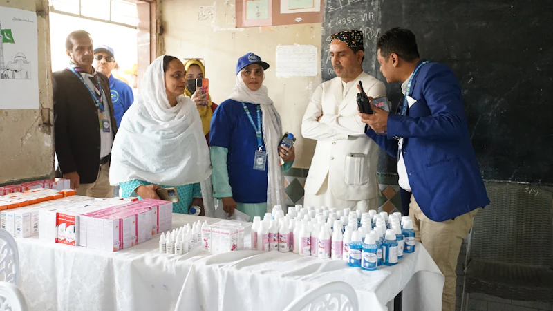 Medical care in a community clinic