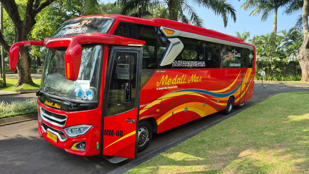 tour bus exterior