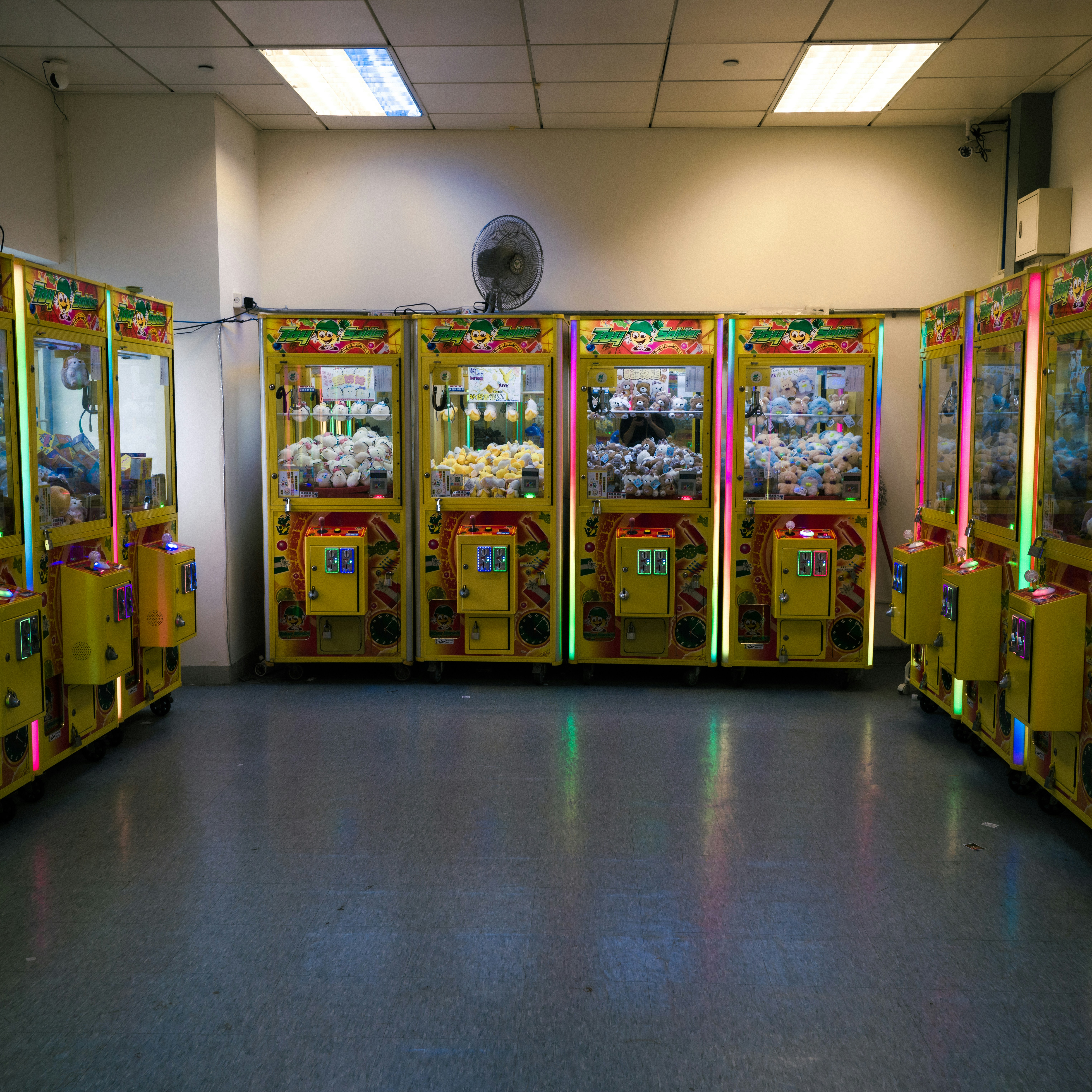 vending machine setup