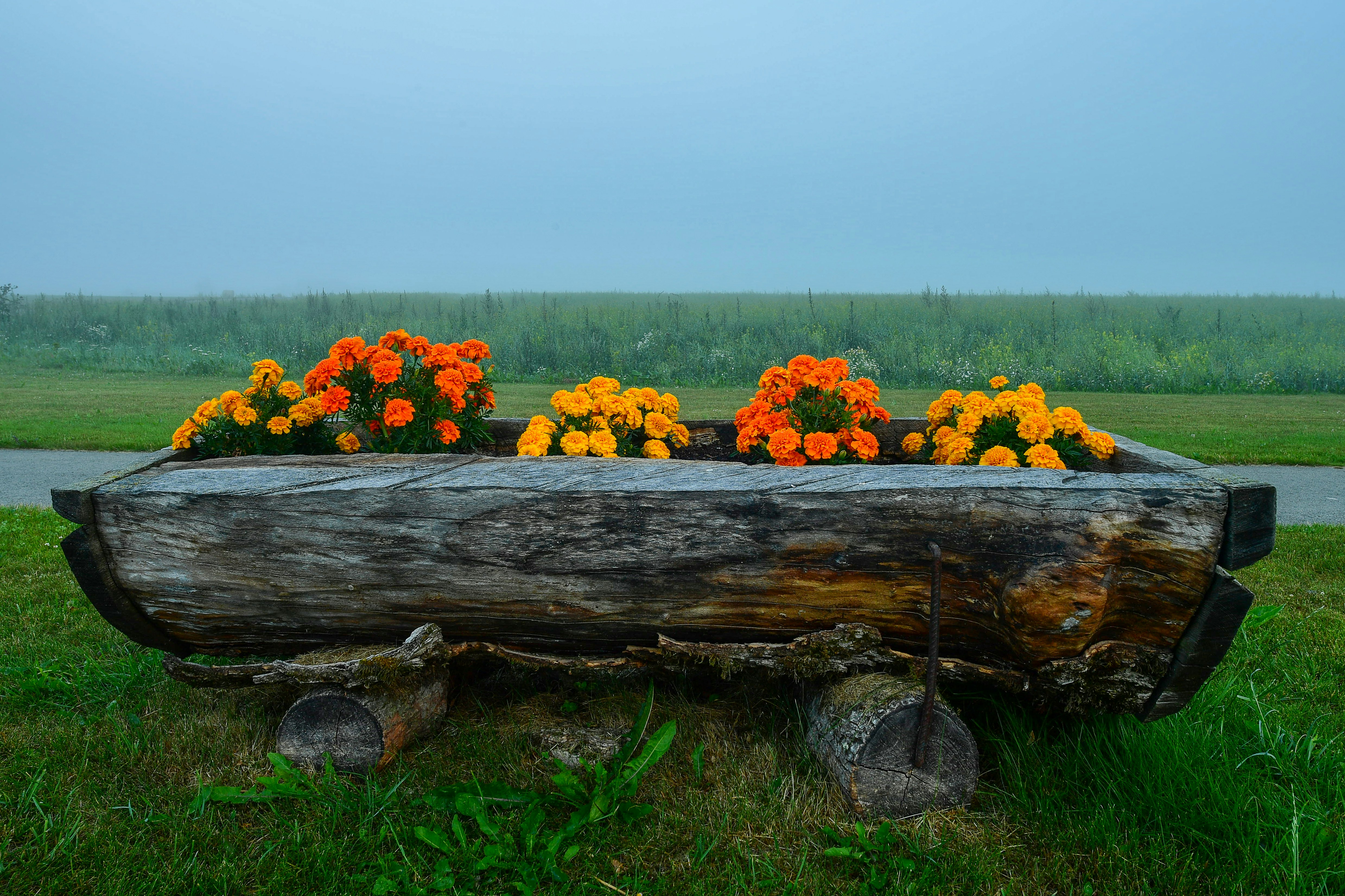 Handcrafted Oak Garden Planter thumbnail image
