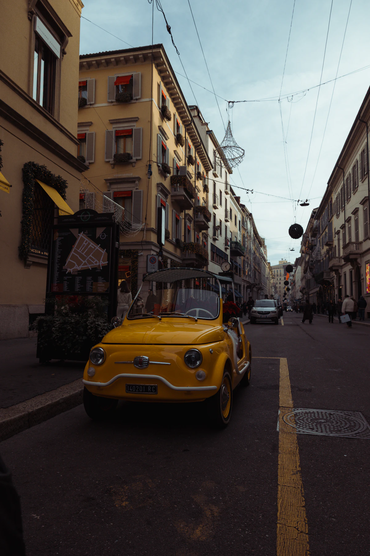 Fiat 500 spirit pour les lacets de la Dolce Vita