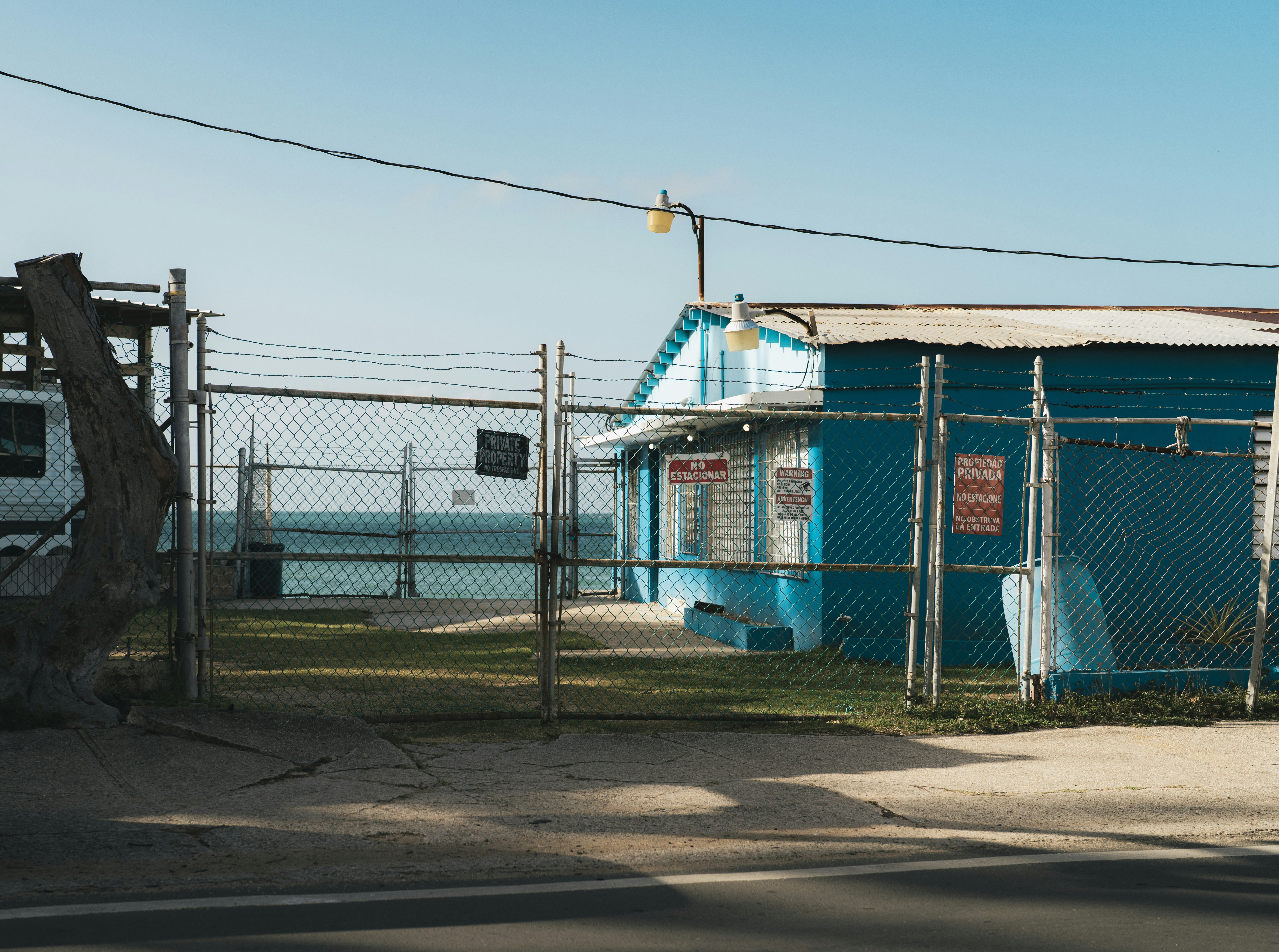 A cottage by the Caribbean sea.