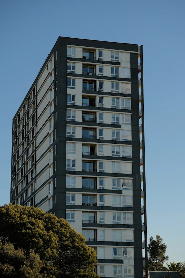 Modern residential building