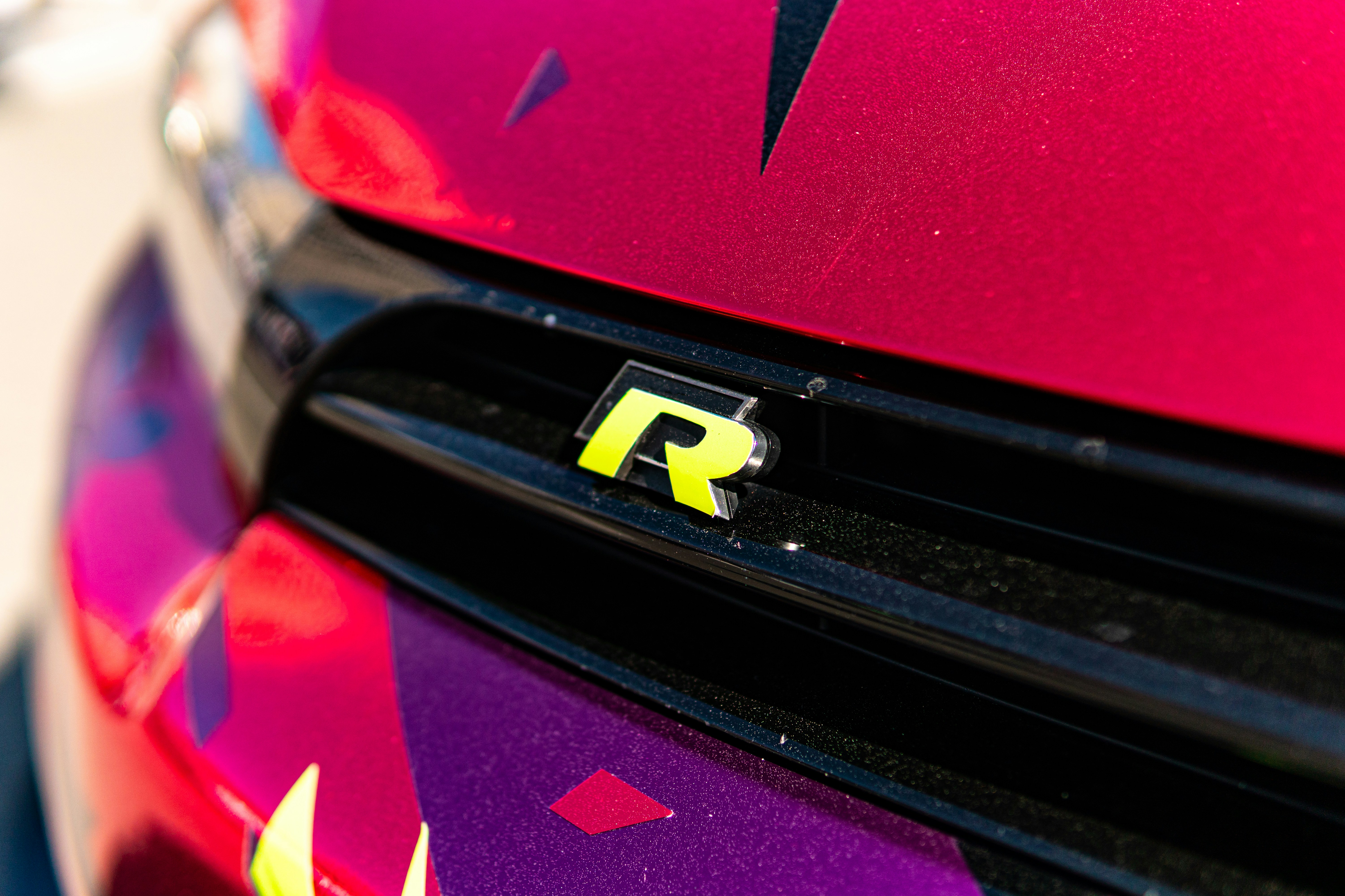 A yellow 