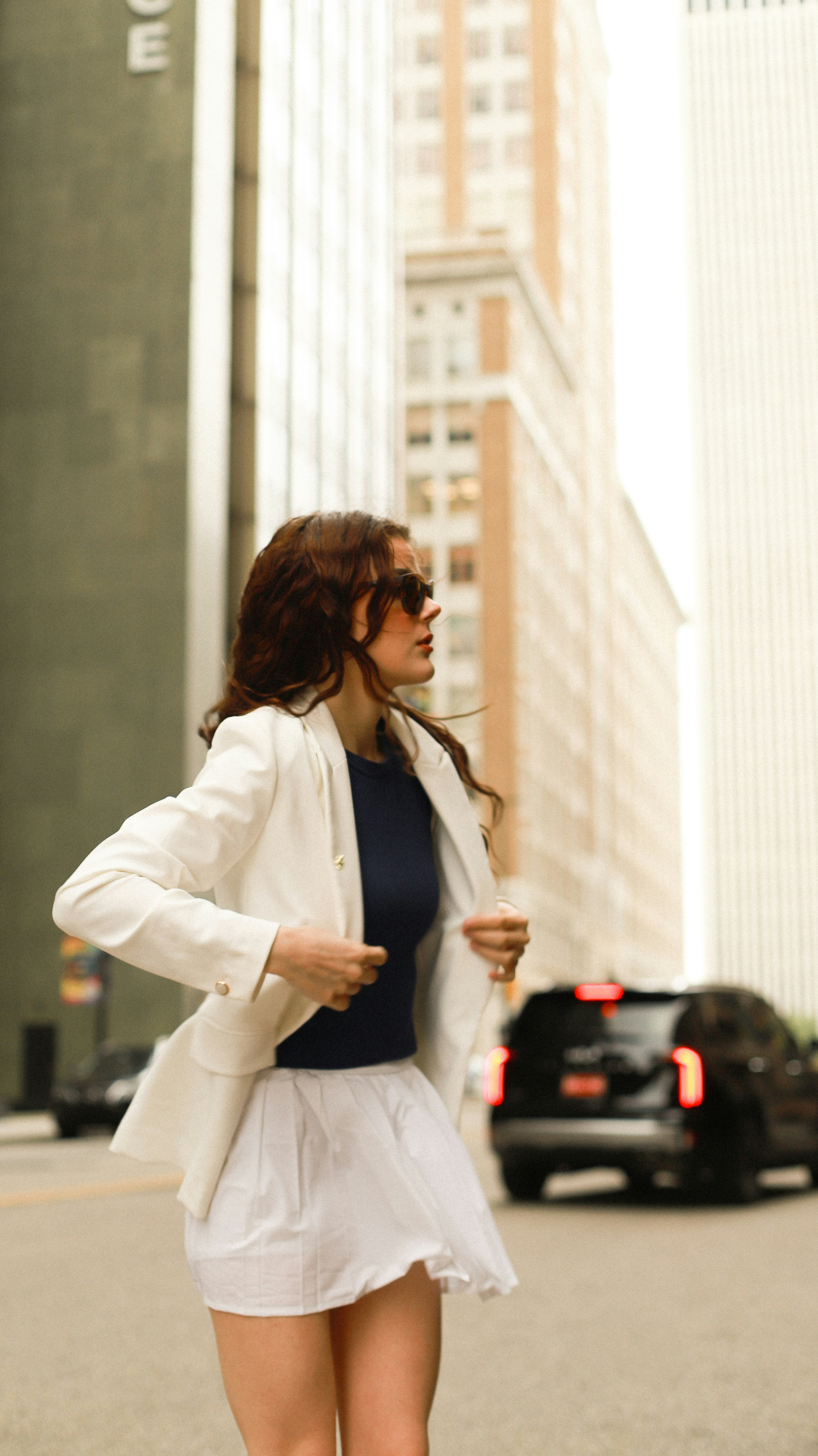 Blazer blanc élégant Sandro