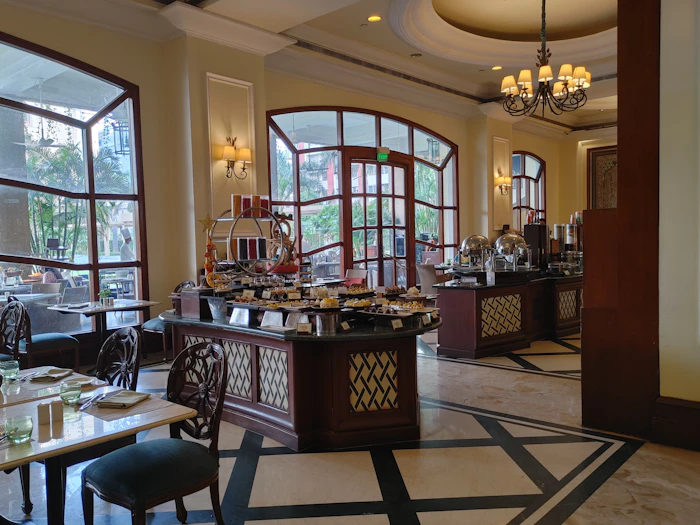 Buffet dining room