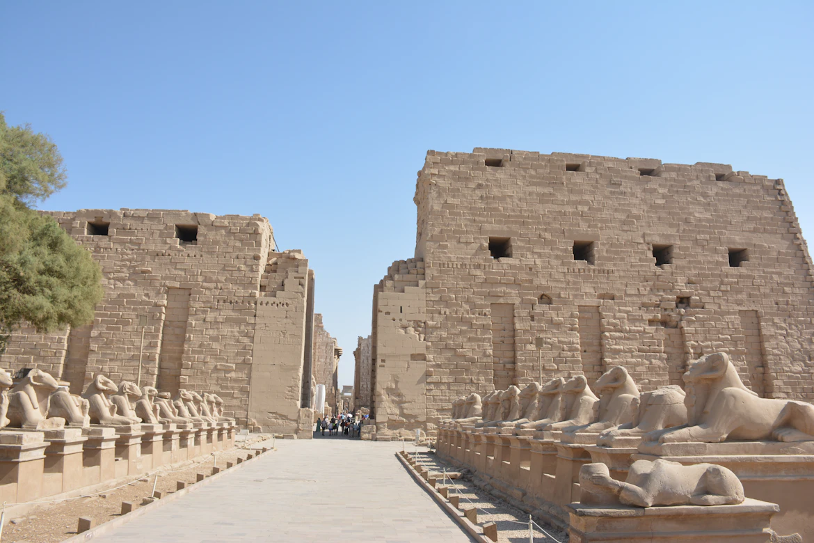 The Avenue of Sphinxes
