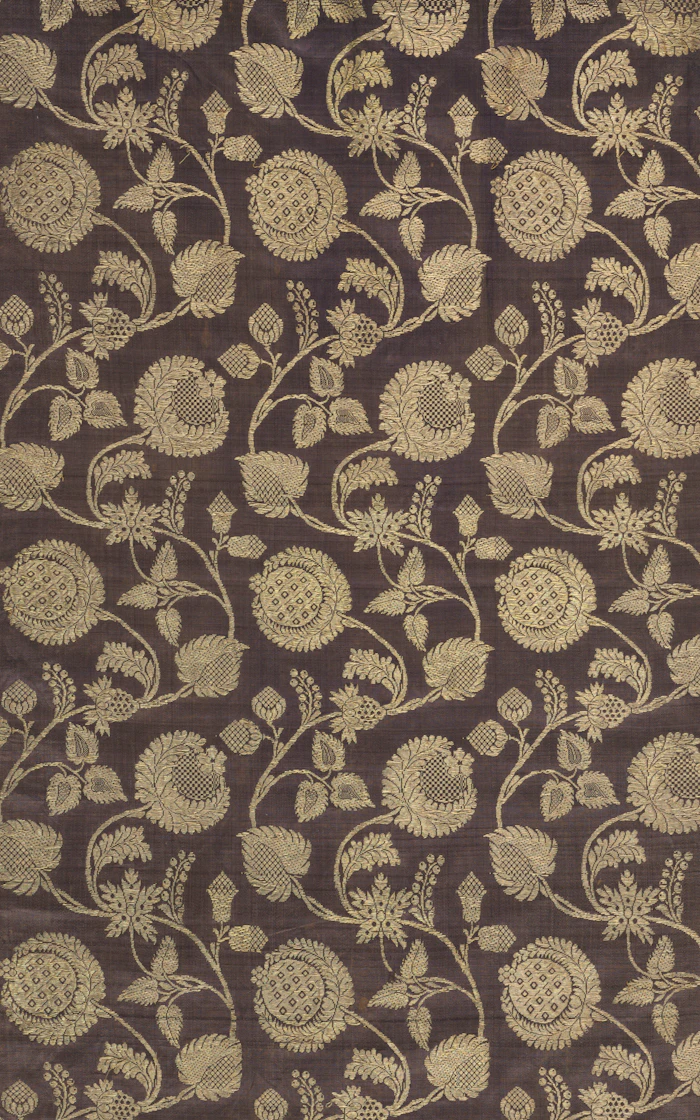 Luxury gold embroidered fabric