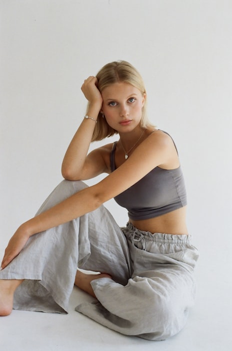 Pantalon fluide en modal