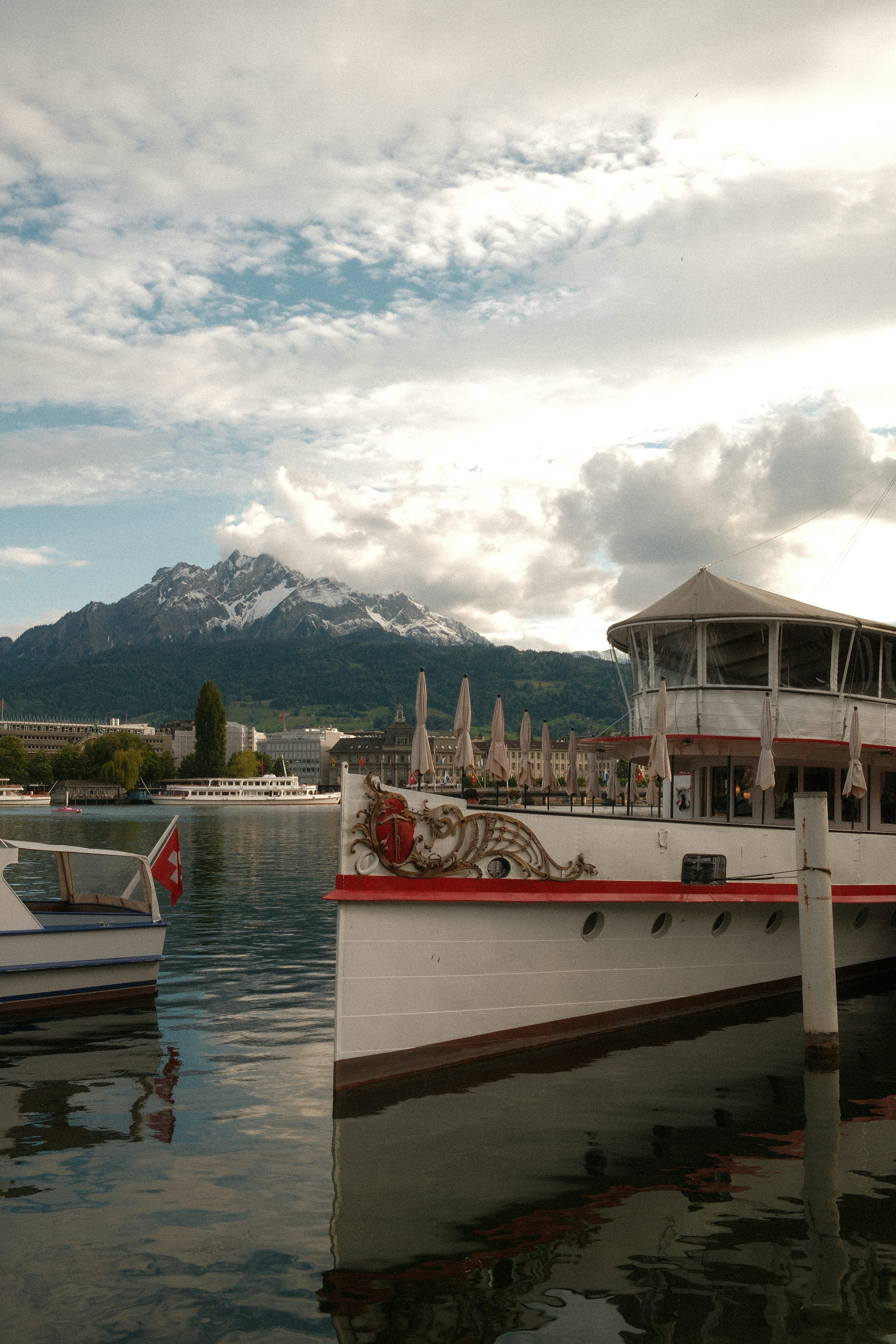 Lake Lucerne by Boat: Paddle Steamers and Lakeside Villages
