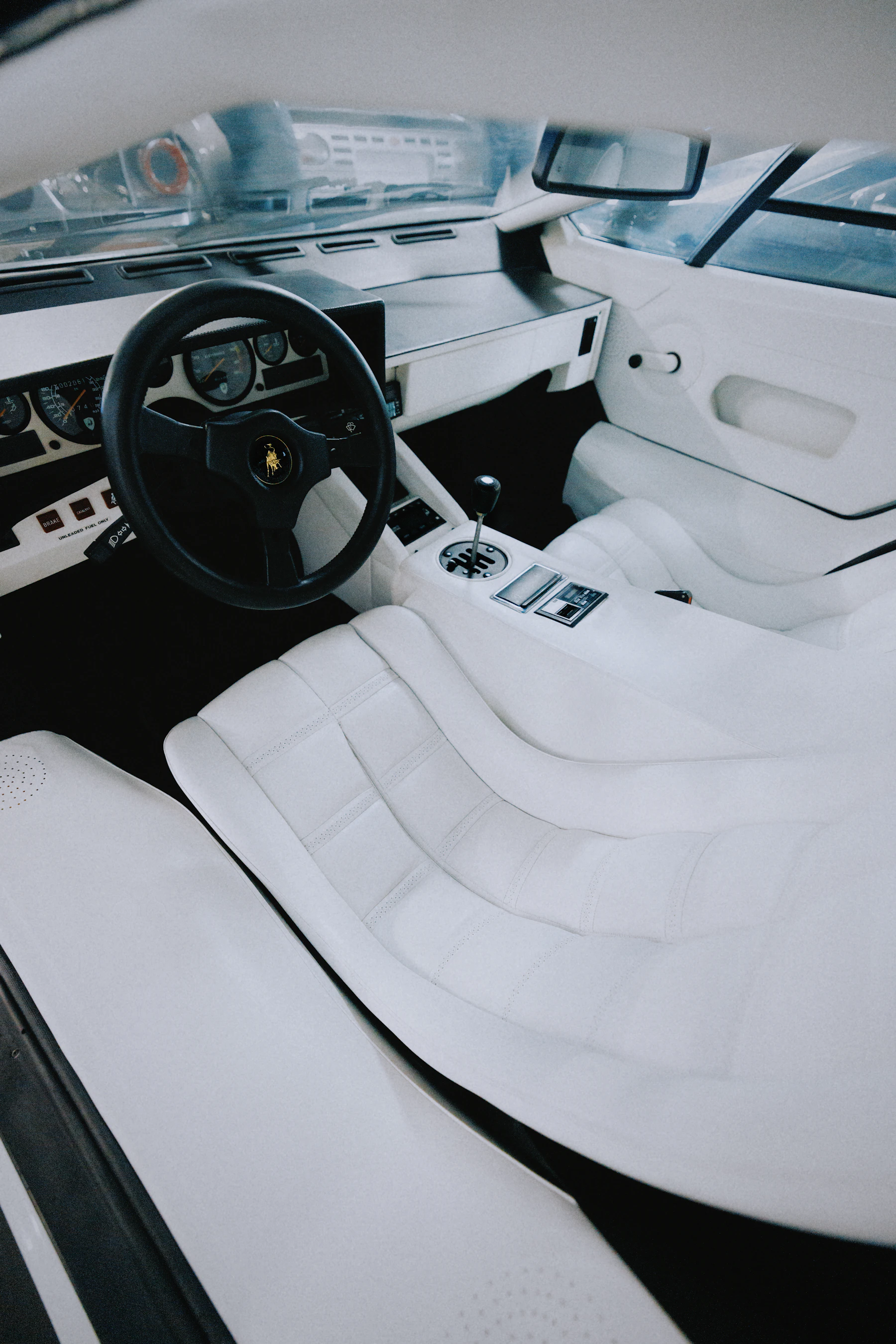 Clean organized car interior with modern cabin layout