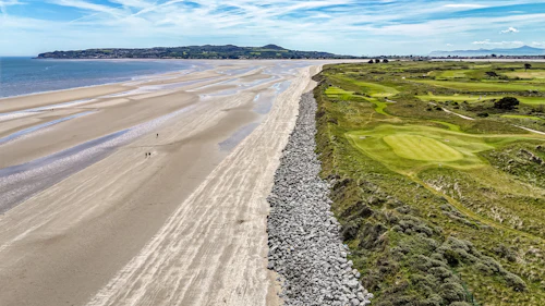 Coastal links course