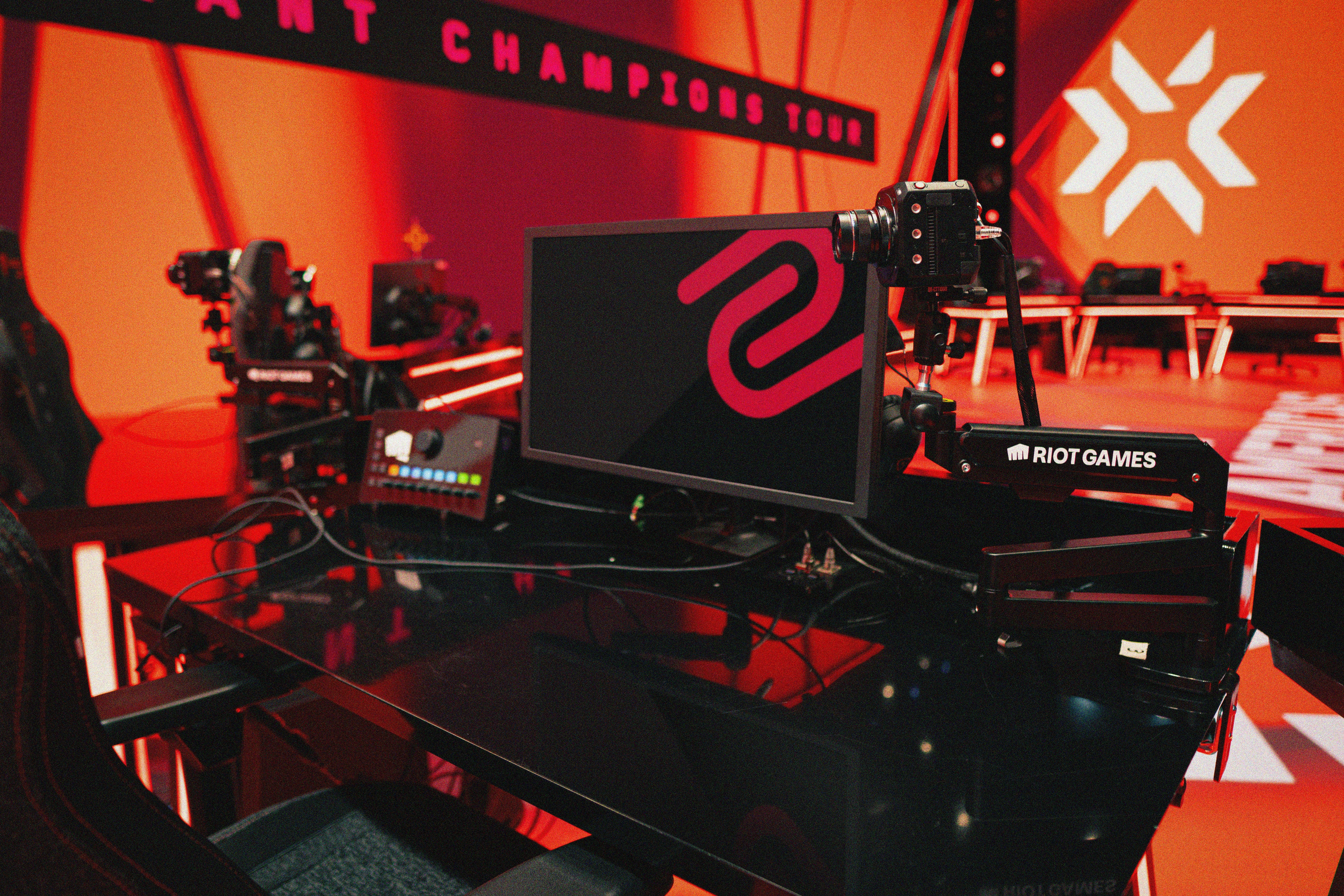 Competitive gaming tournament display
