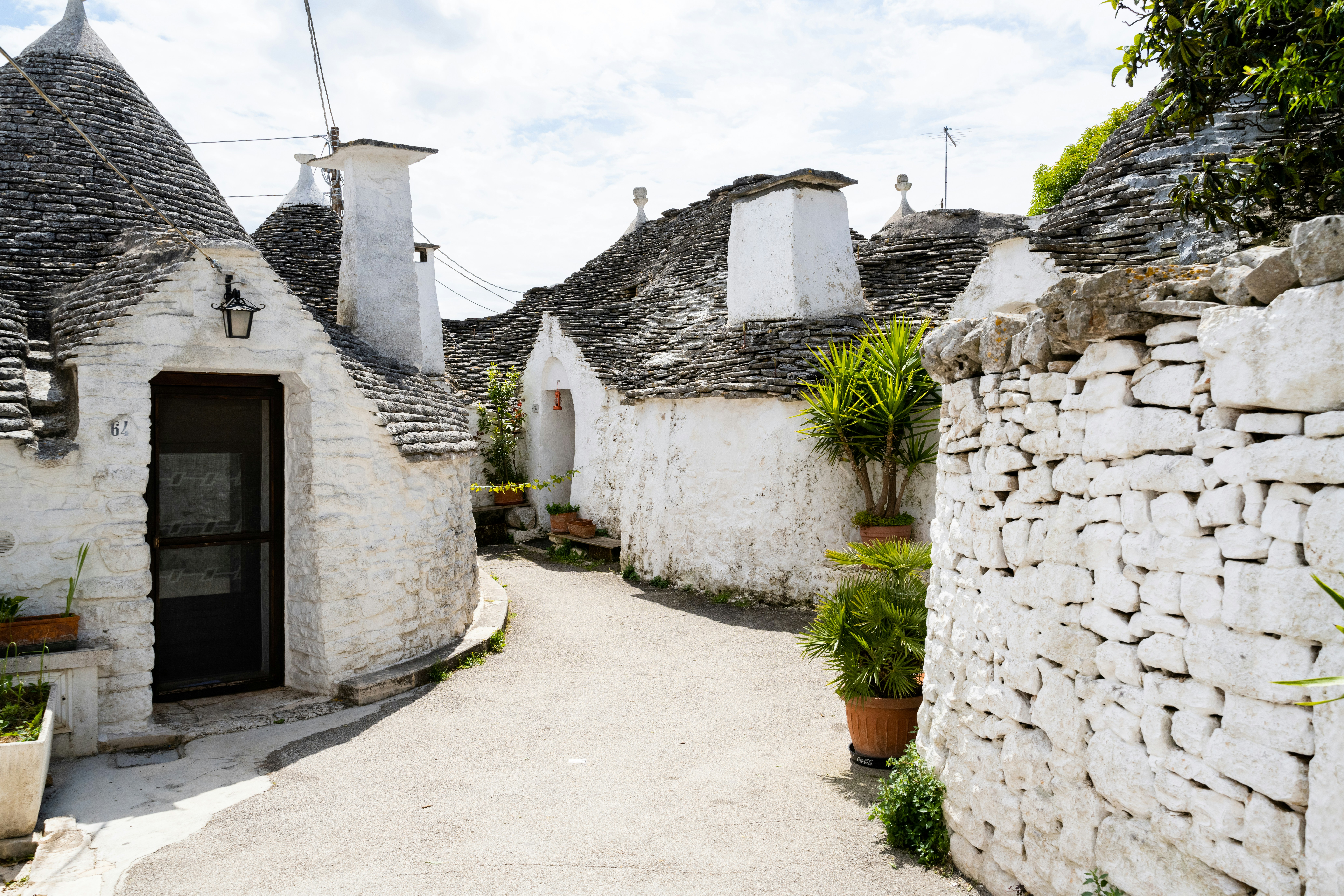 Trullo aux toits de pierre d'Alberobello