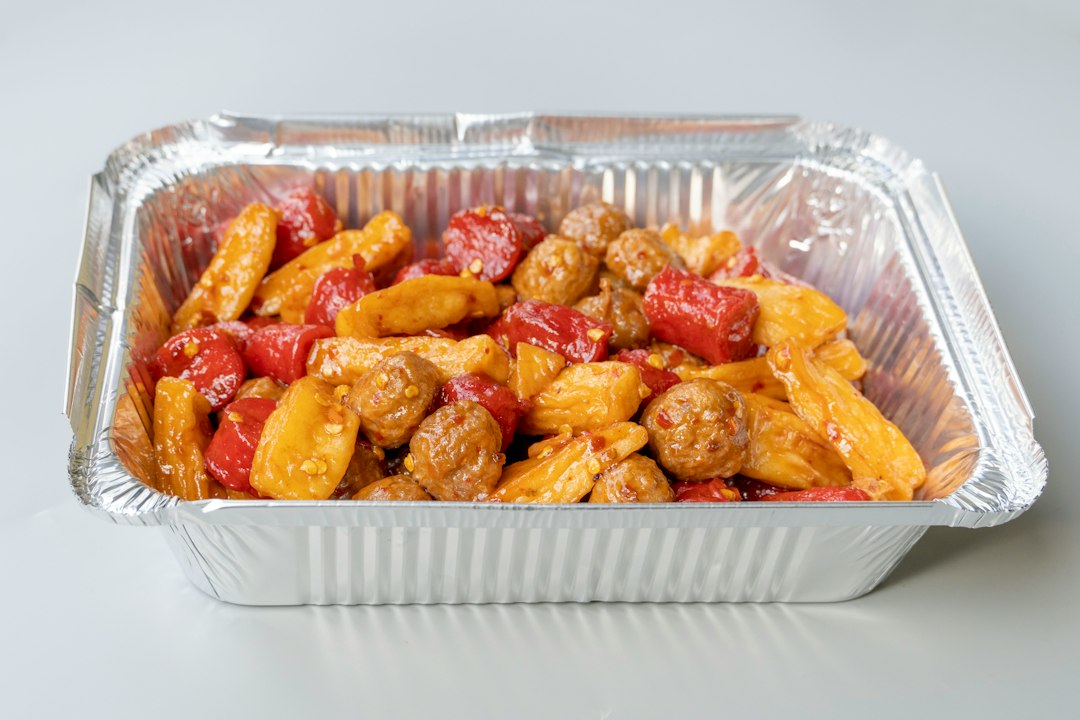 frozen meal tray