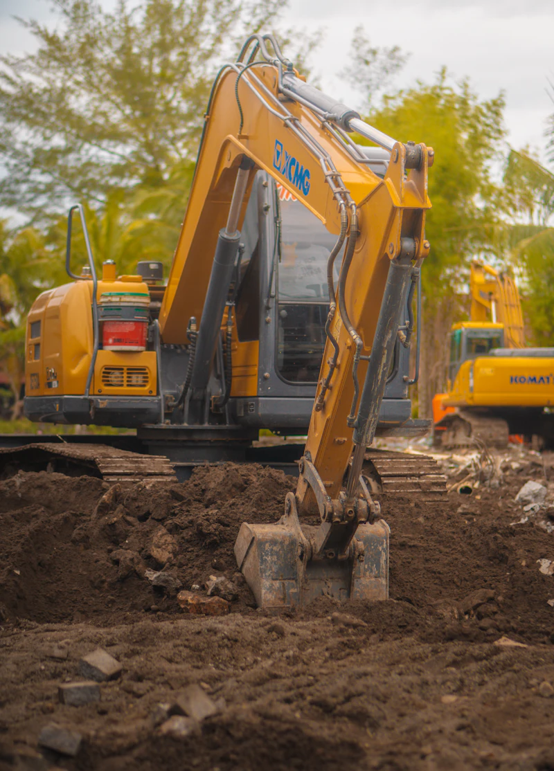 Civil construction site work