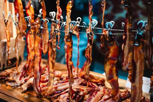Bacon & — receptfoto
