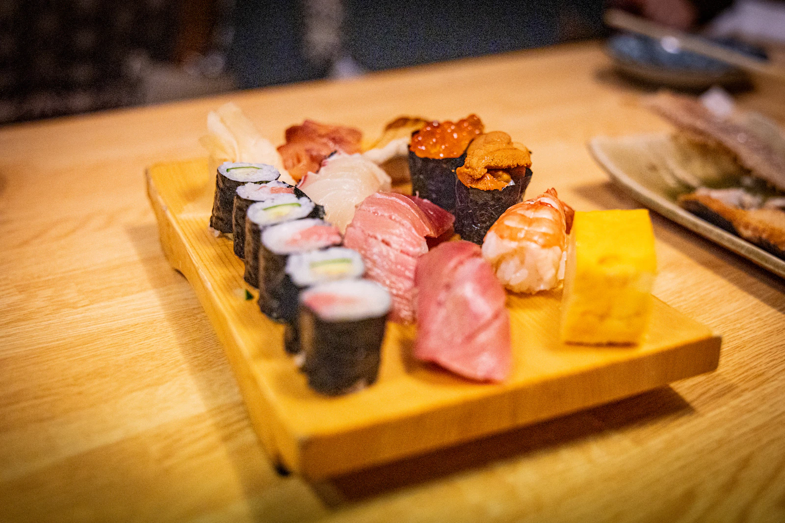 Sashimi plate