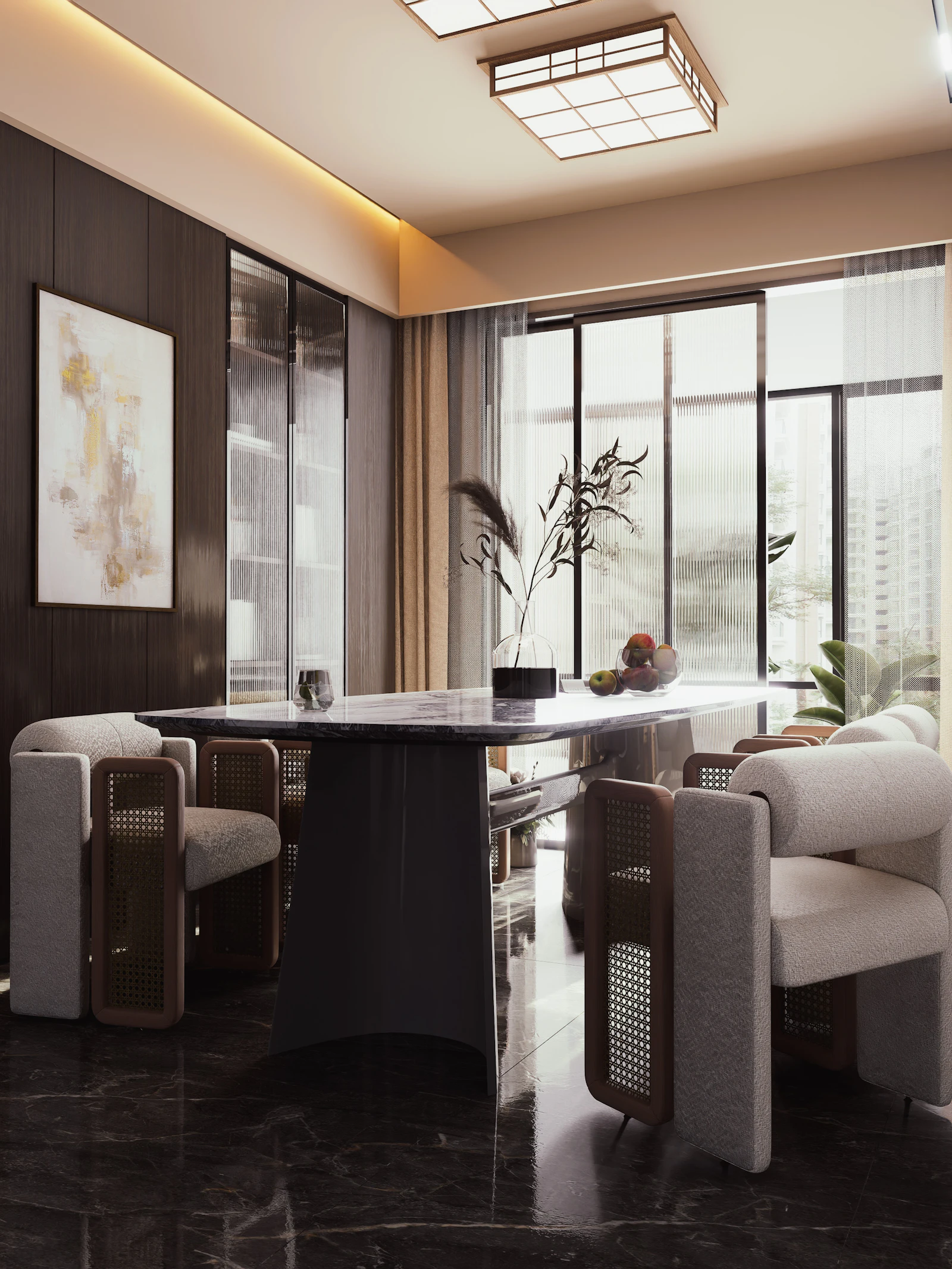 Nocturne Extending Dining Table
