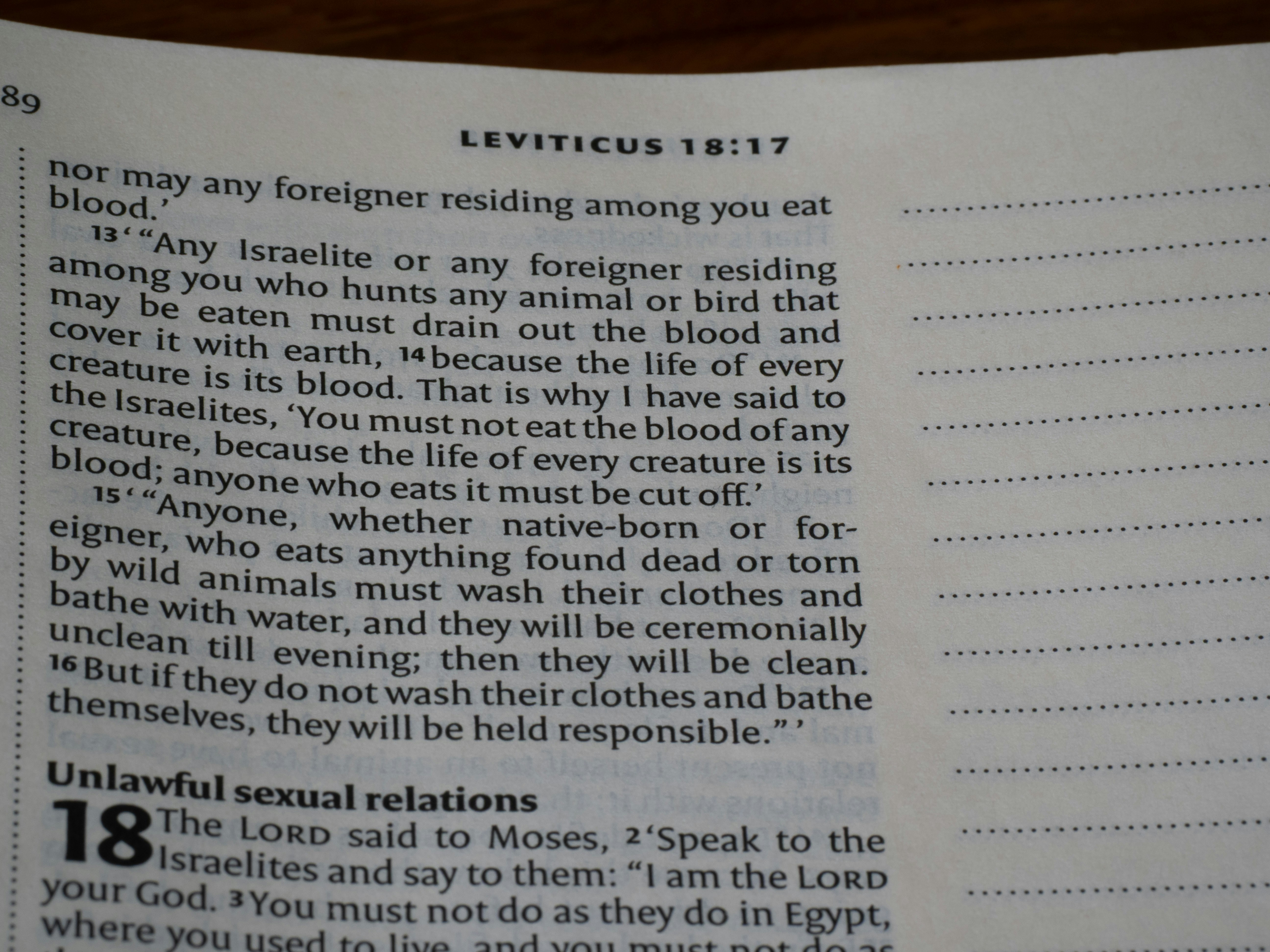The Book of Leviticus